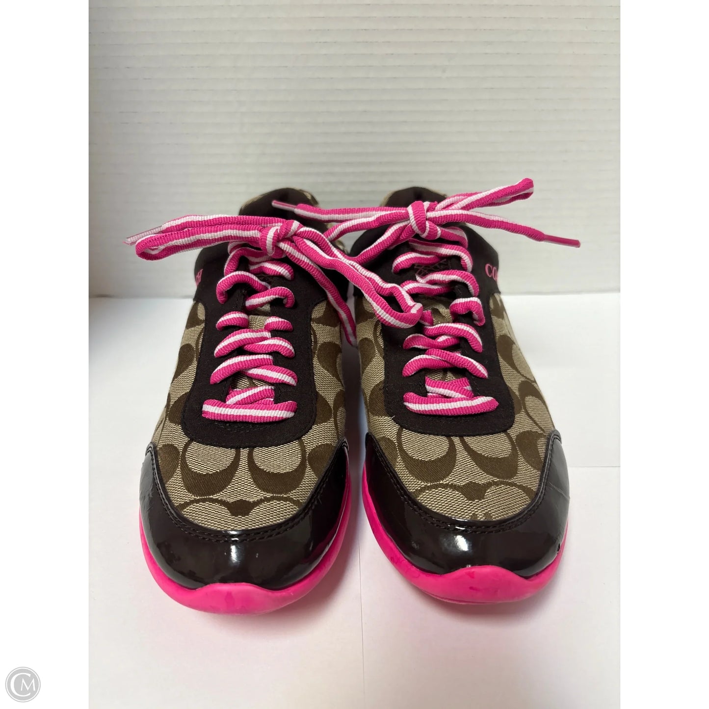 Shoes Designer By Coach In Pink, Size: 8.5