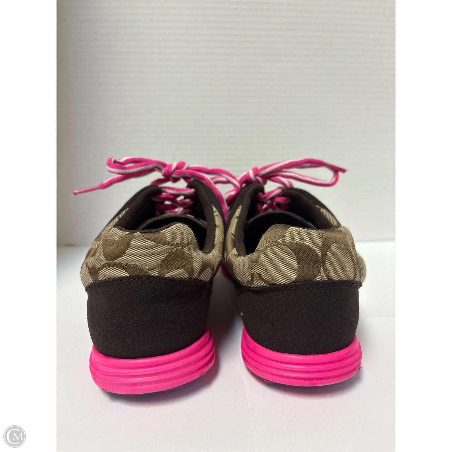Shoes Designer By Coach In Pink, Size: 8.5