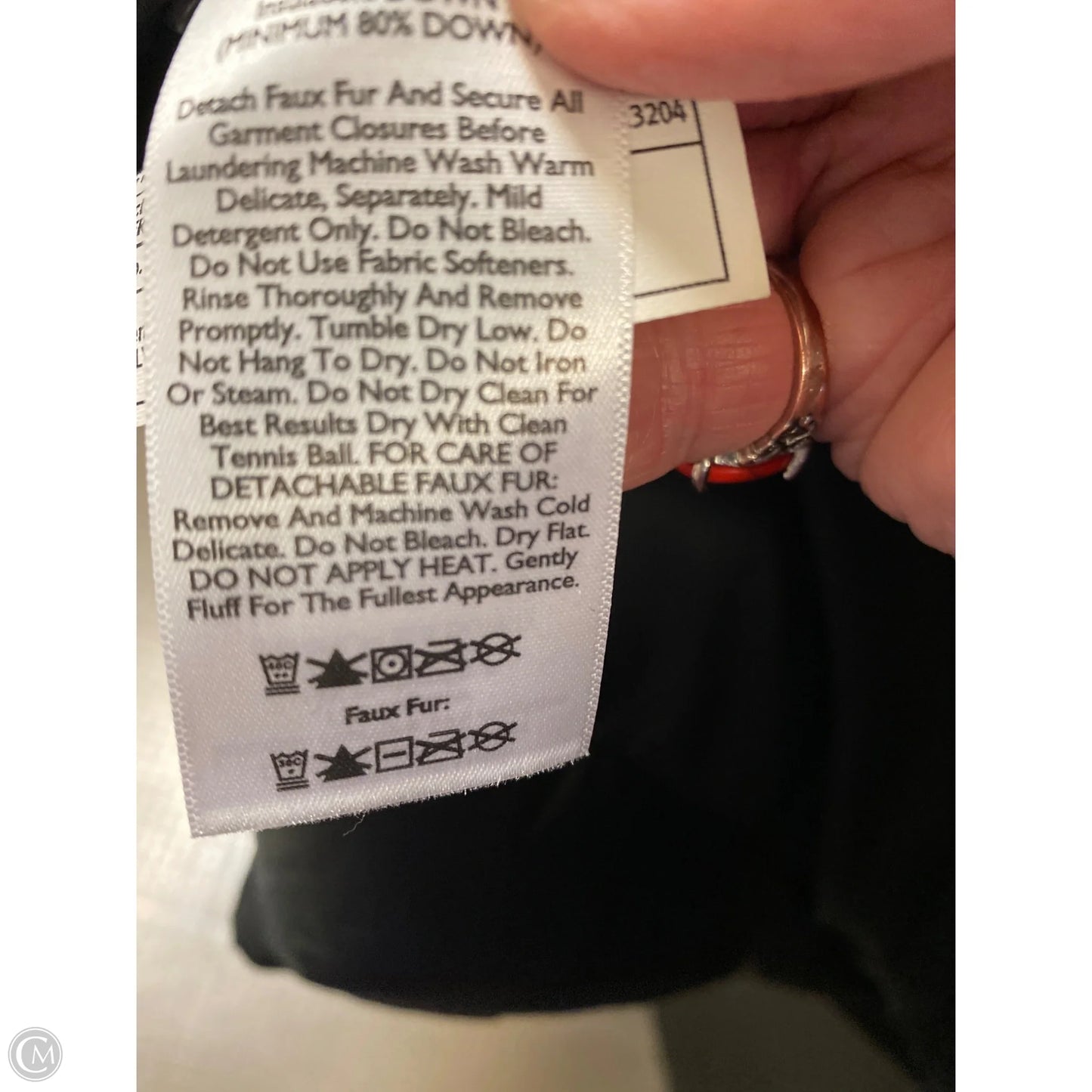 Jacket Faux Fur & Sherpa By Eddie Bauer In Black, Size: Xl