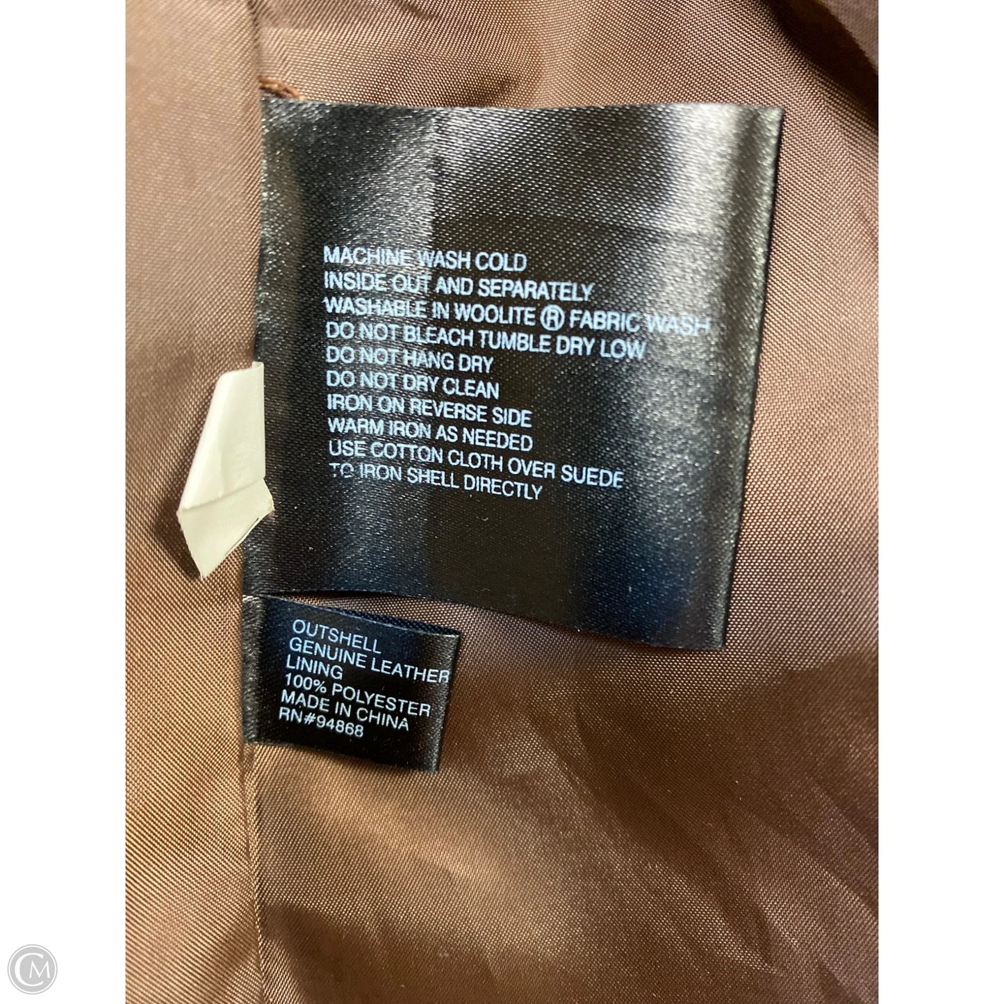 Jacket Other By Clothes Mentor In Brown, Size: Xl