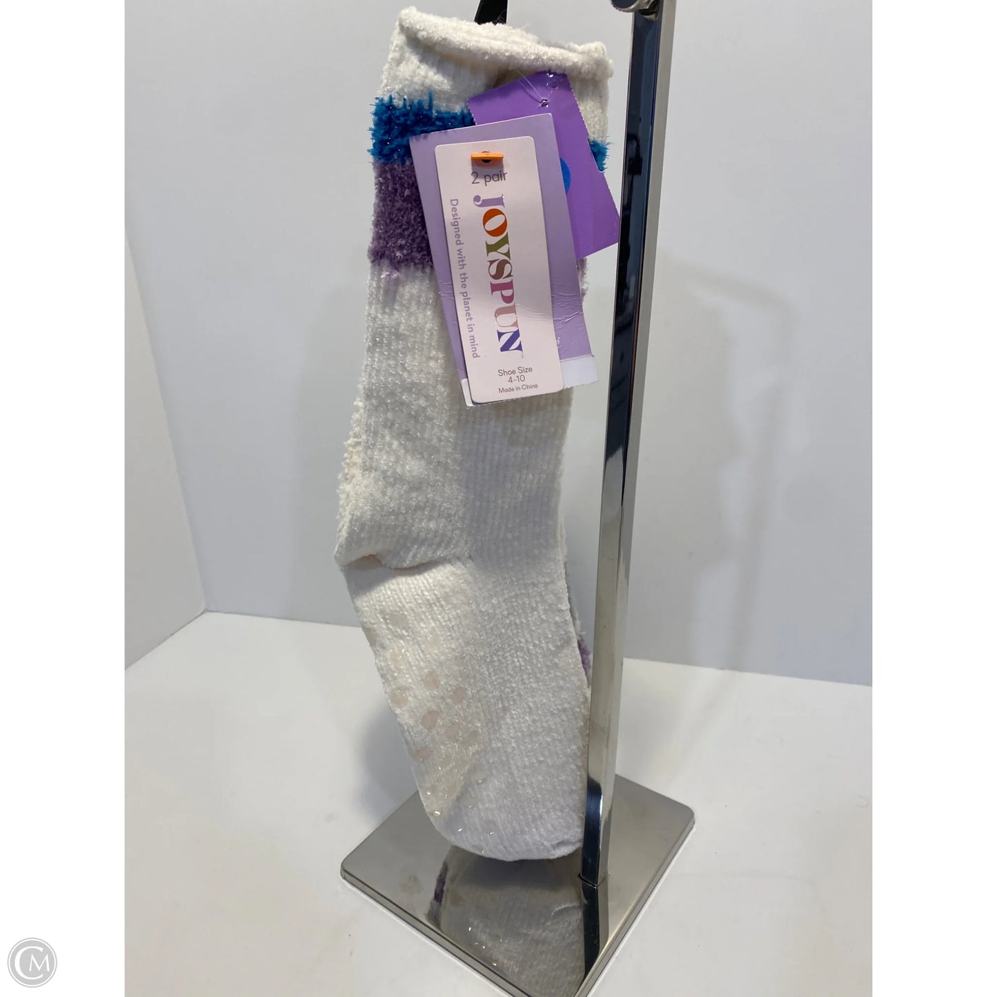 Socks By Joyspun In White, Size: 0