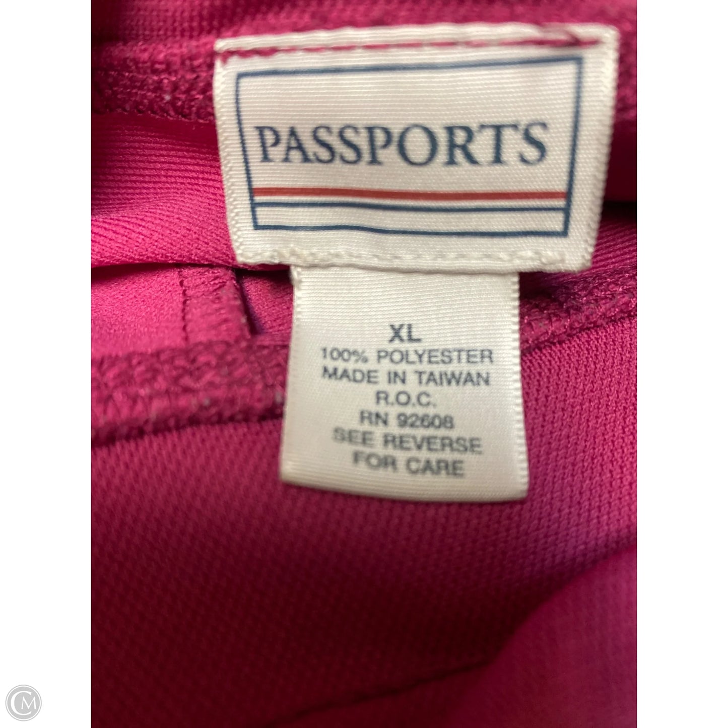 Pants Joggers By Passport In Pink, Size: Xl