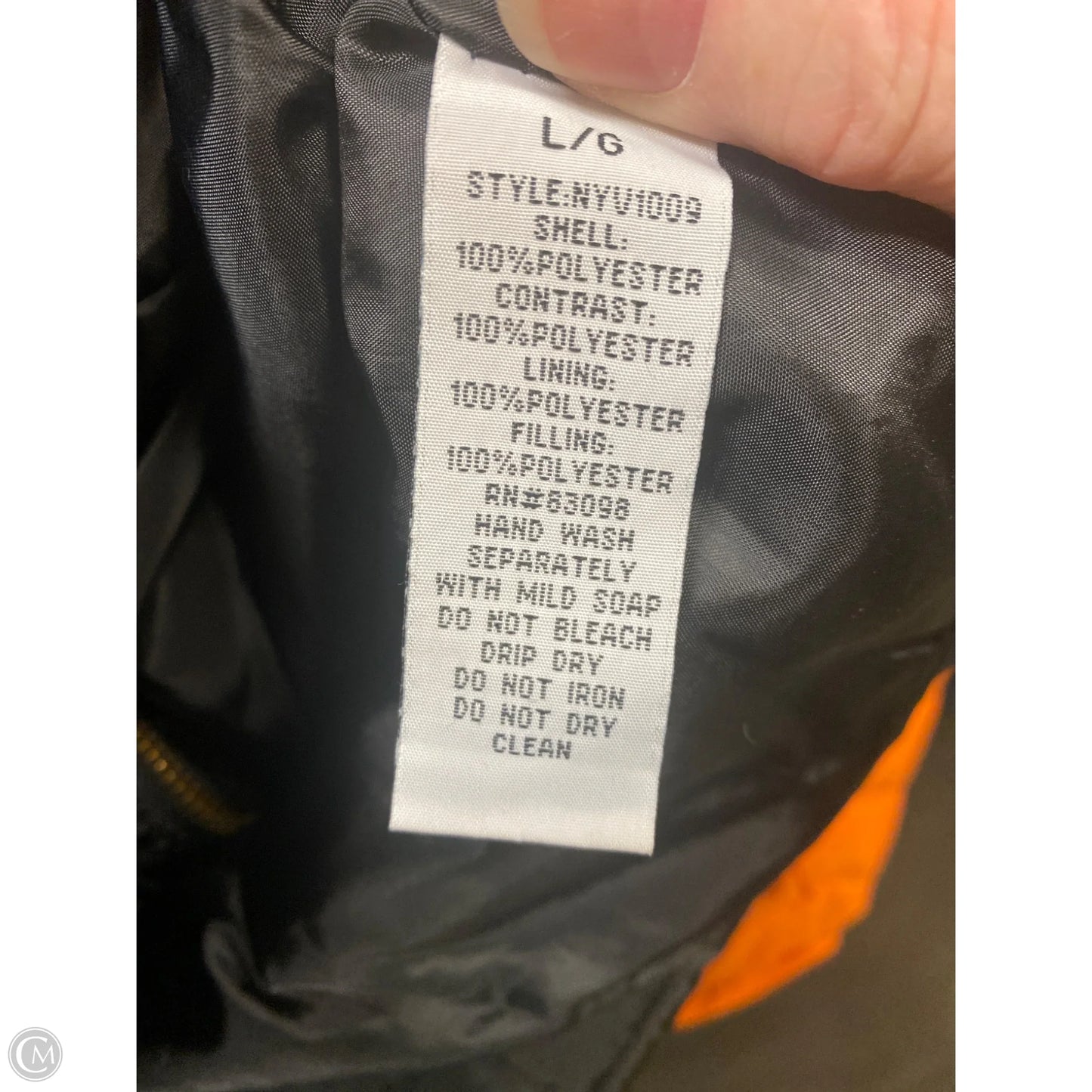 Vest Puffer & Quilted By Ci Sono In Black, Size: L