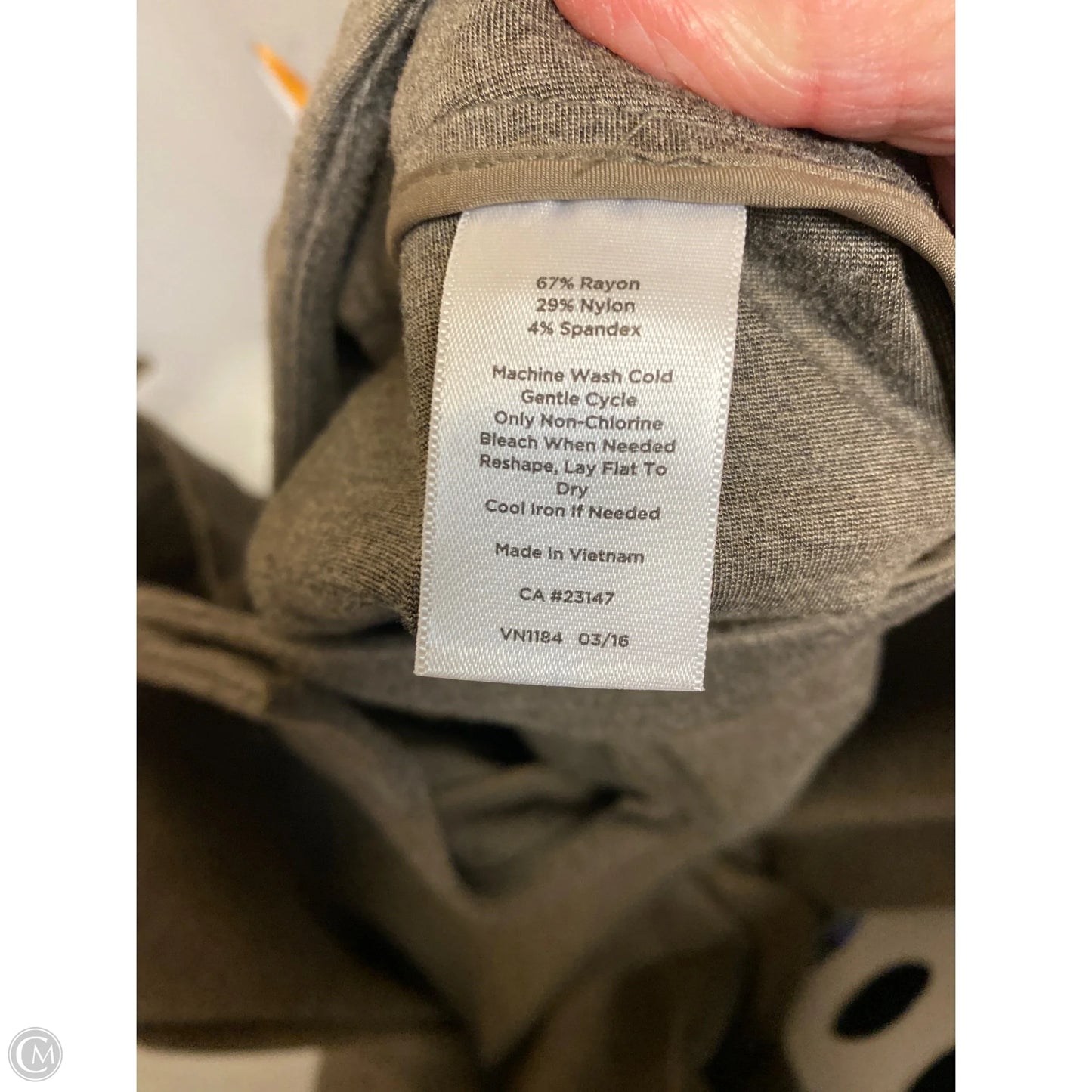 Pants Dress By Talbots In Grey, Size: 16