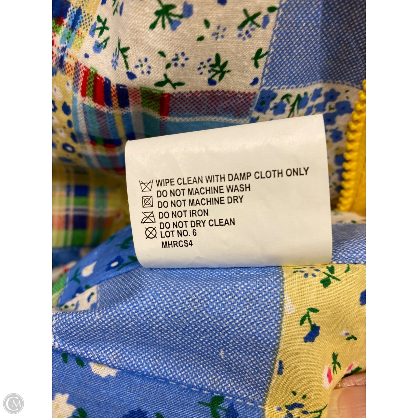 Coat Raincoat By Clothes Mentor In Yellow, Size: 1x