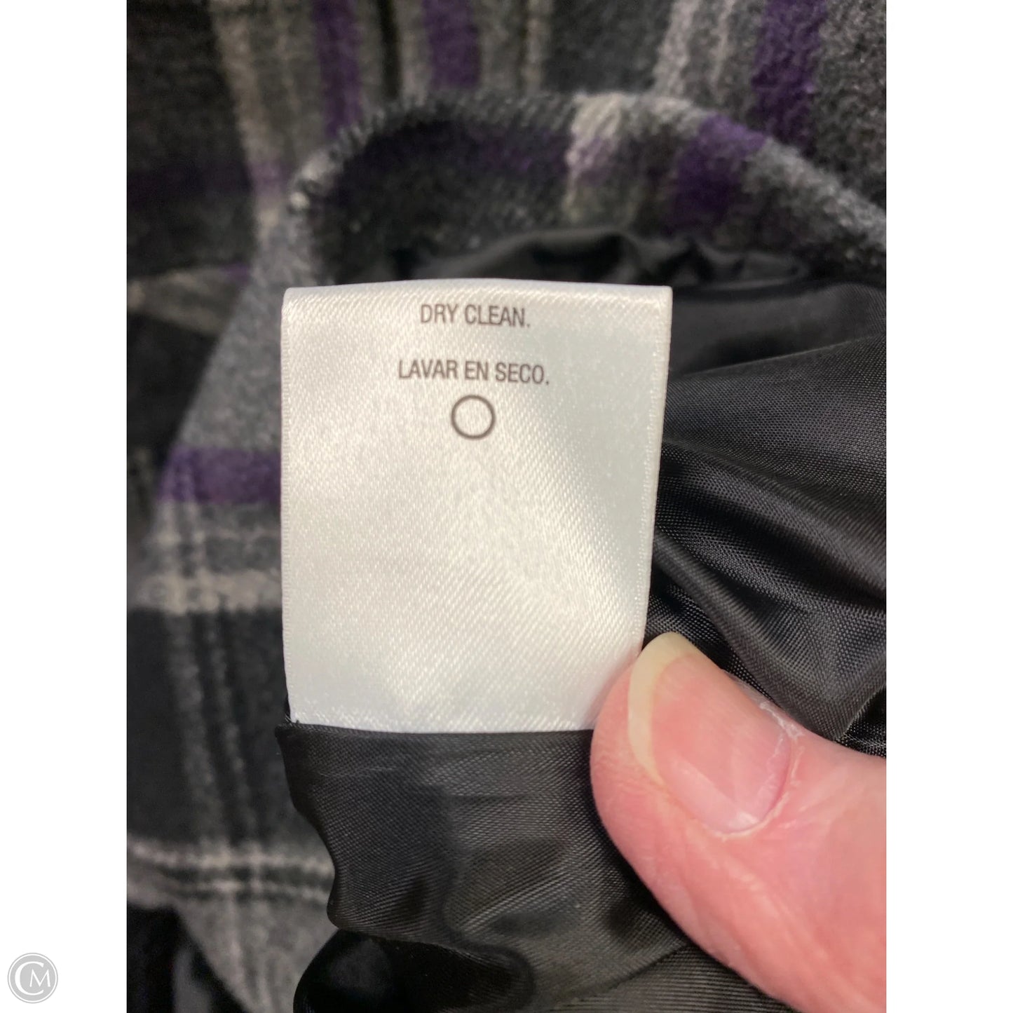 Jacket Faux Fur & Sherpa By Metaphor In Purple, Size: L