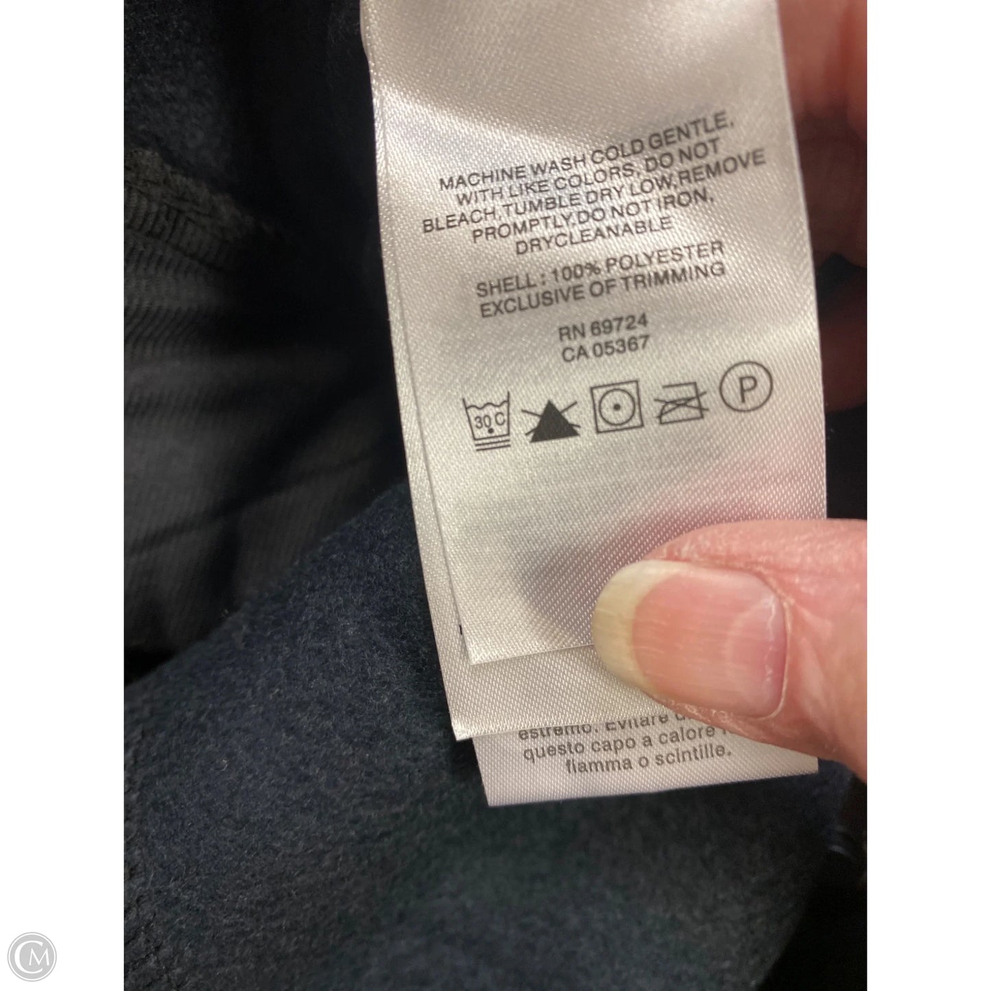 Jacket Fleece By Columbia In Black, Size: 2x