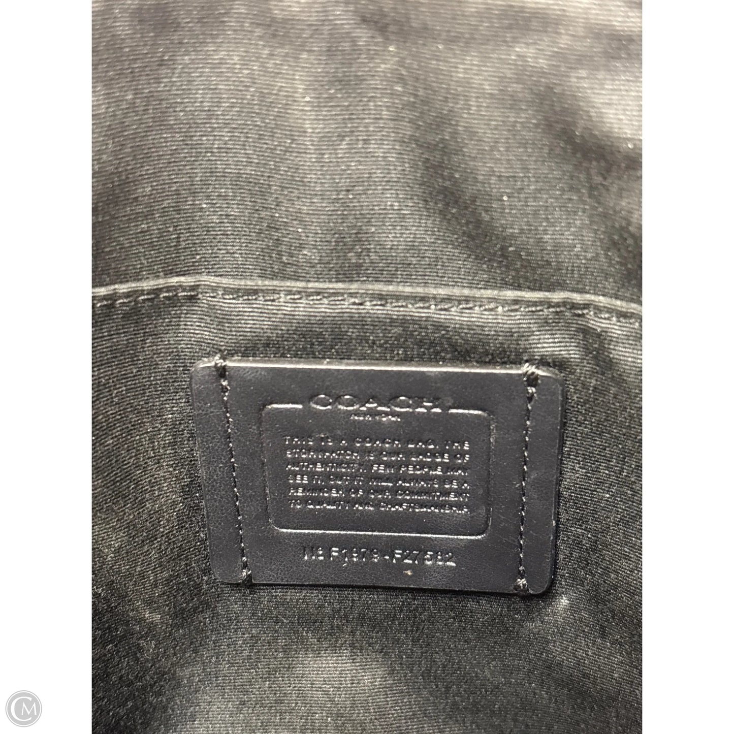 Handbag Designer By Coach, Size: Medium