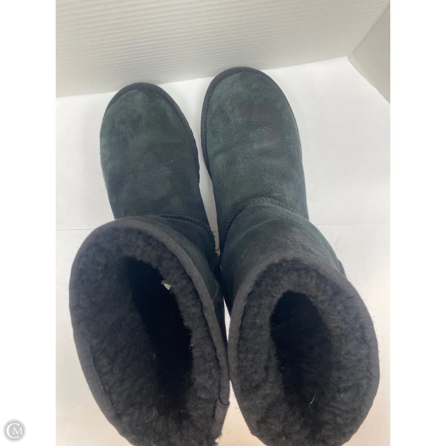 Boots Designer By Ugg In Black, Size: 8