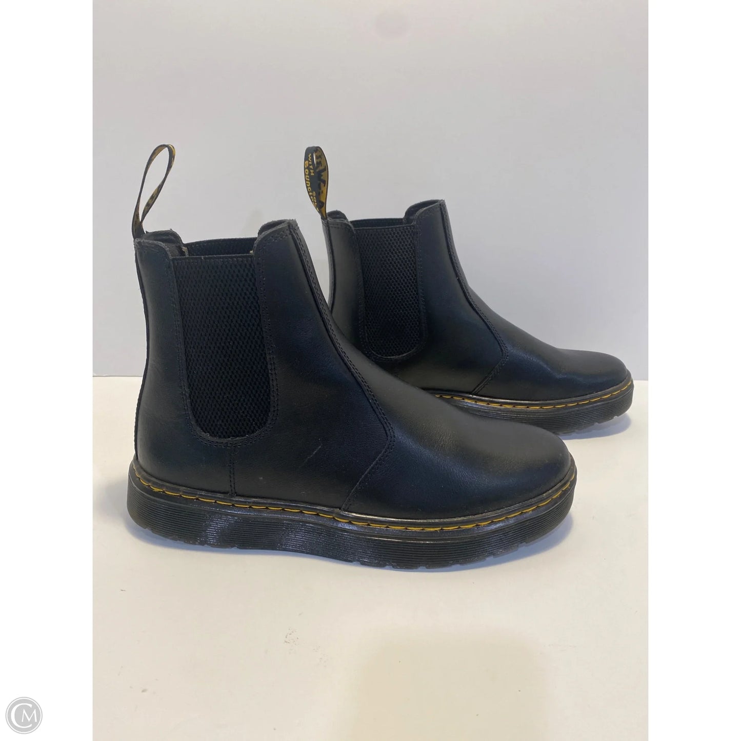 Boots Ankle Flats By Dr Martens In Black, Size: 8