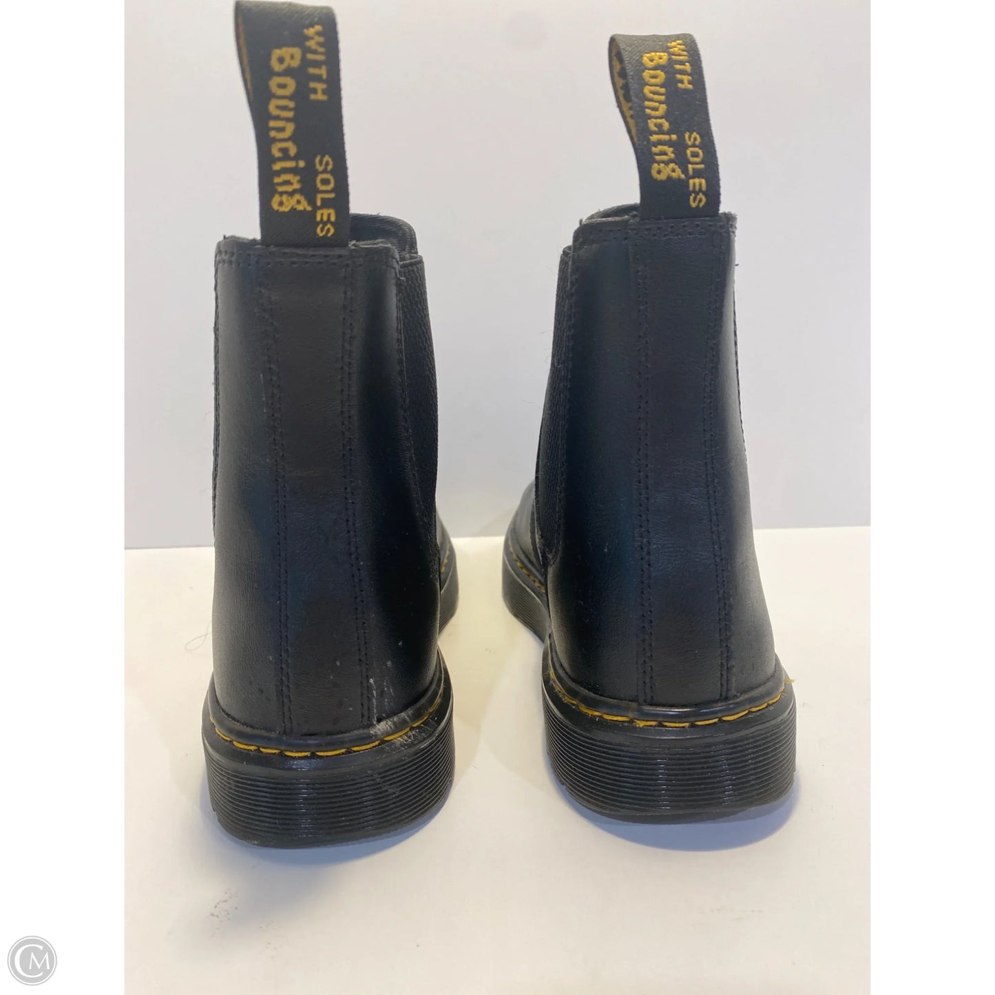 Boots Ankle Flats By Dr Martens In Black, Size: 8