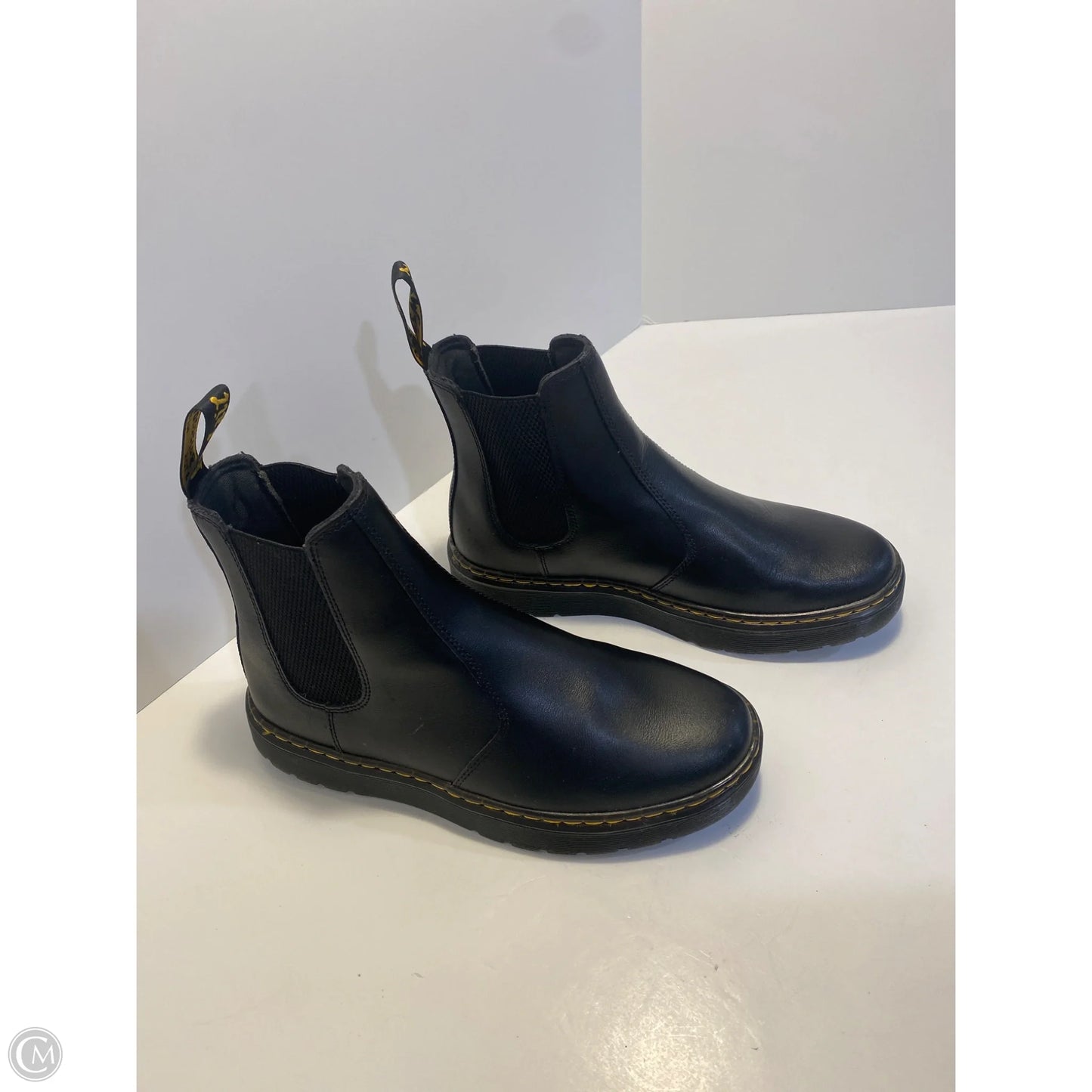 Boots Ankle Flats By Dr Martens In Black, Size: 8