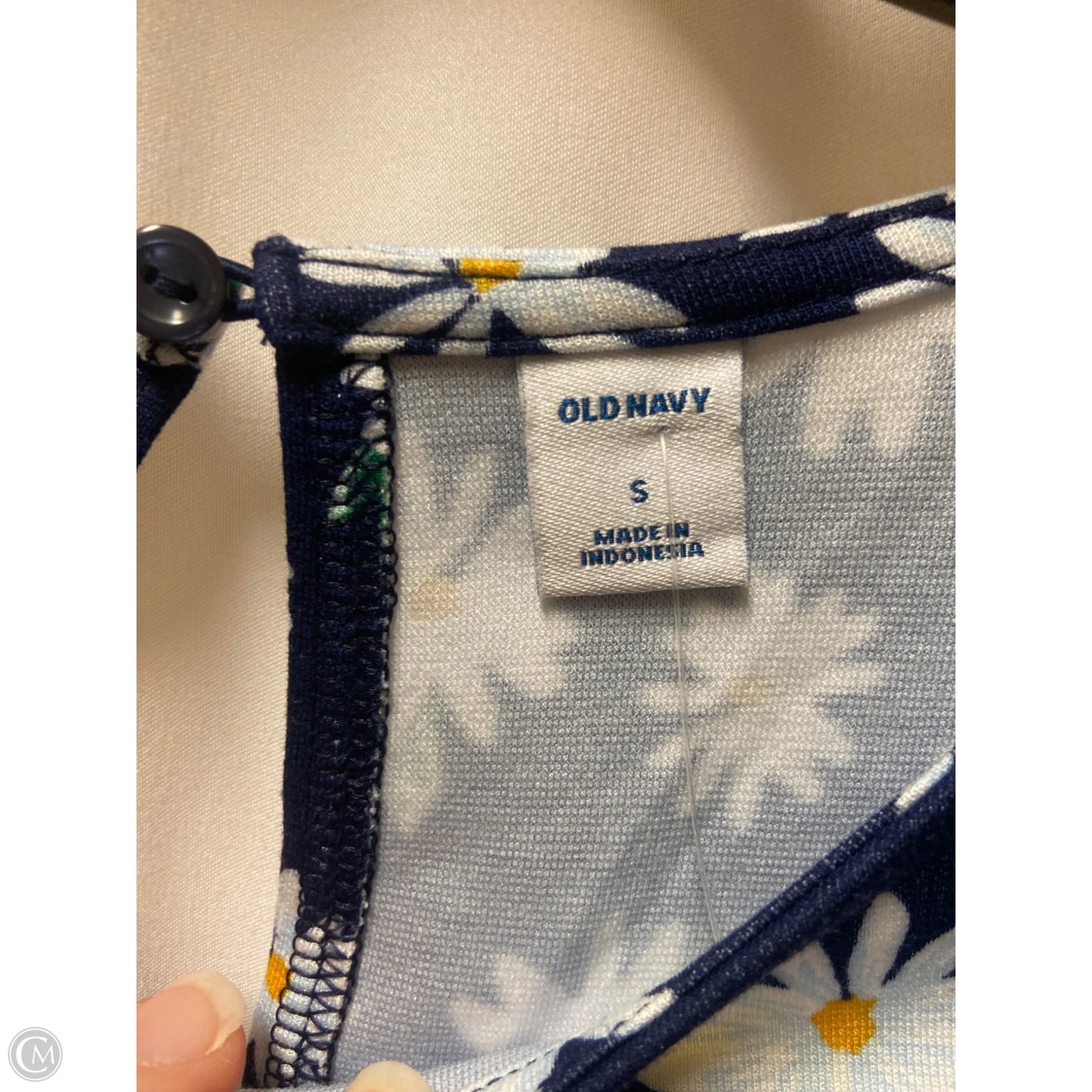 Dress Casual Midi By Old Navy In Blue, Size: S