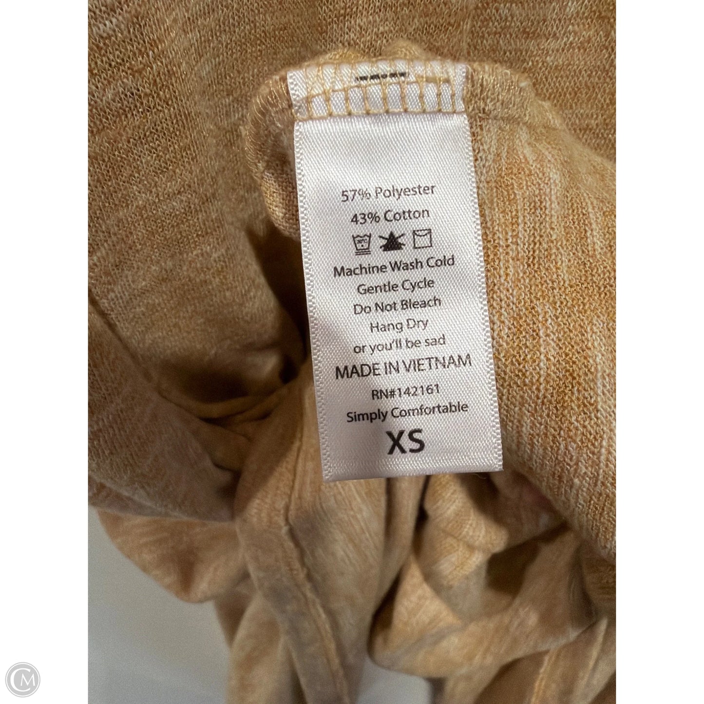 Cardigan By Lularoe In Yellow, Size: Xs