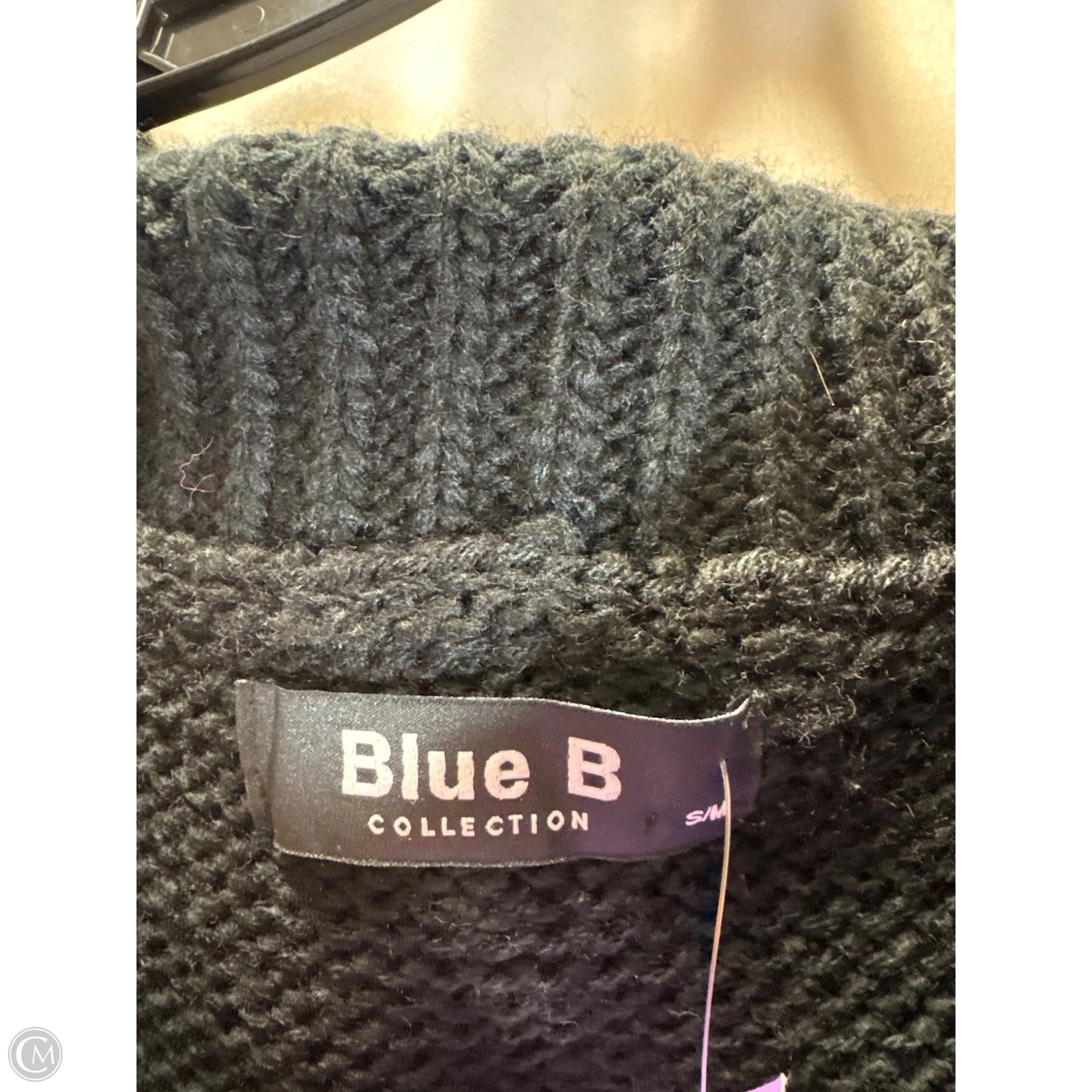 Sweater By Blue B In Black, Size: S