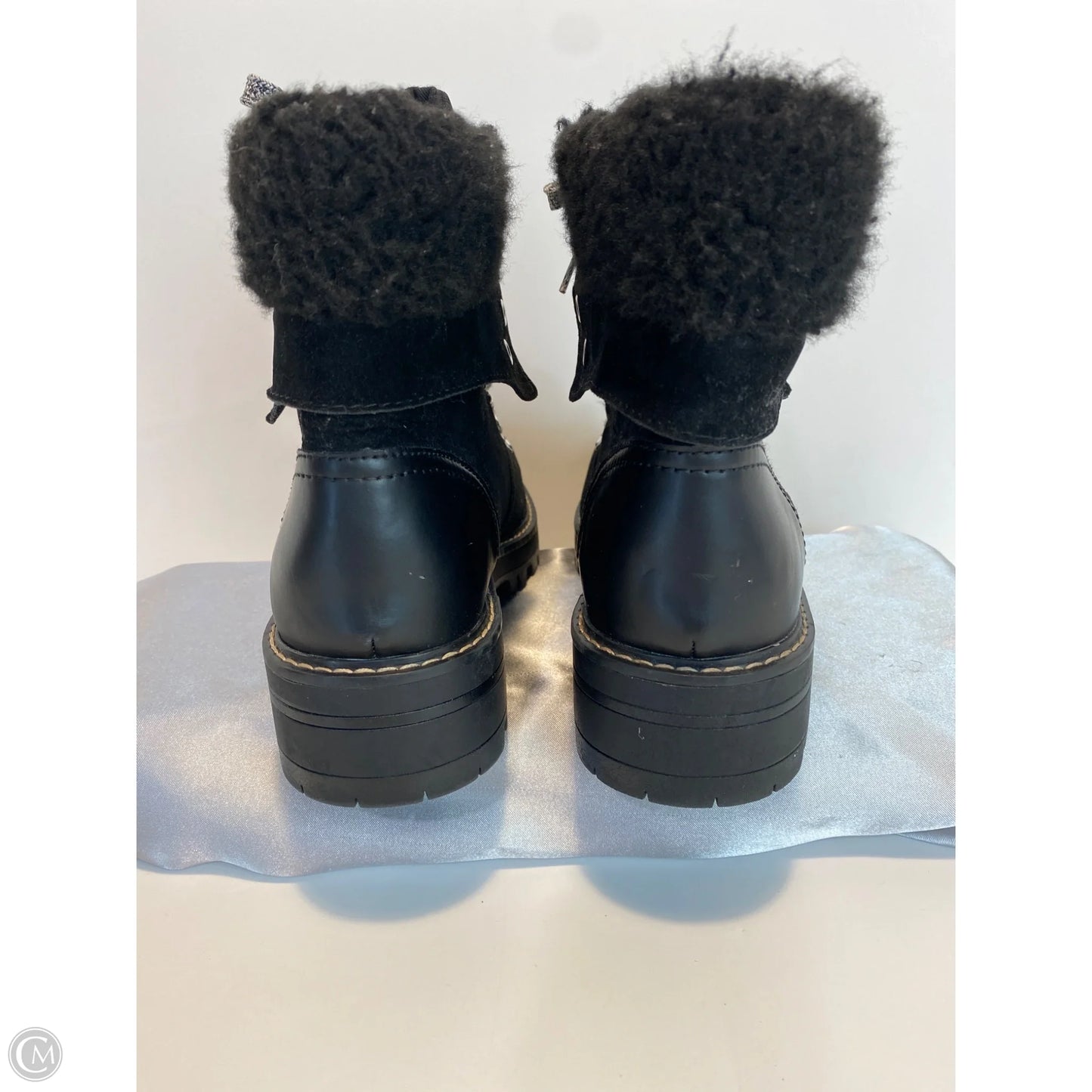 Boots Hiking By Time And Tru In Black, Size: 10