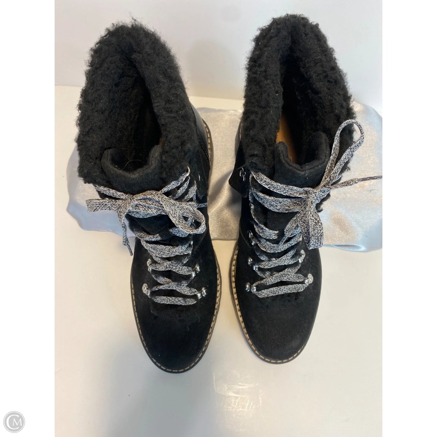Boots Hiking By Time And Tru In Black, Size: 10