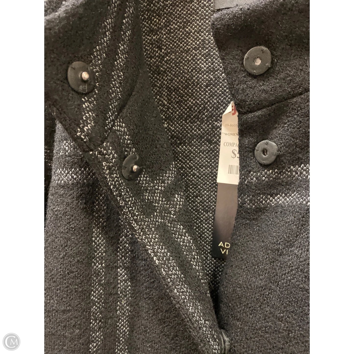 Coat Other By Adrienne Vittadini In Black, Size: 3x