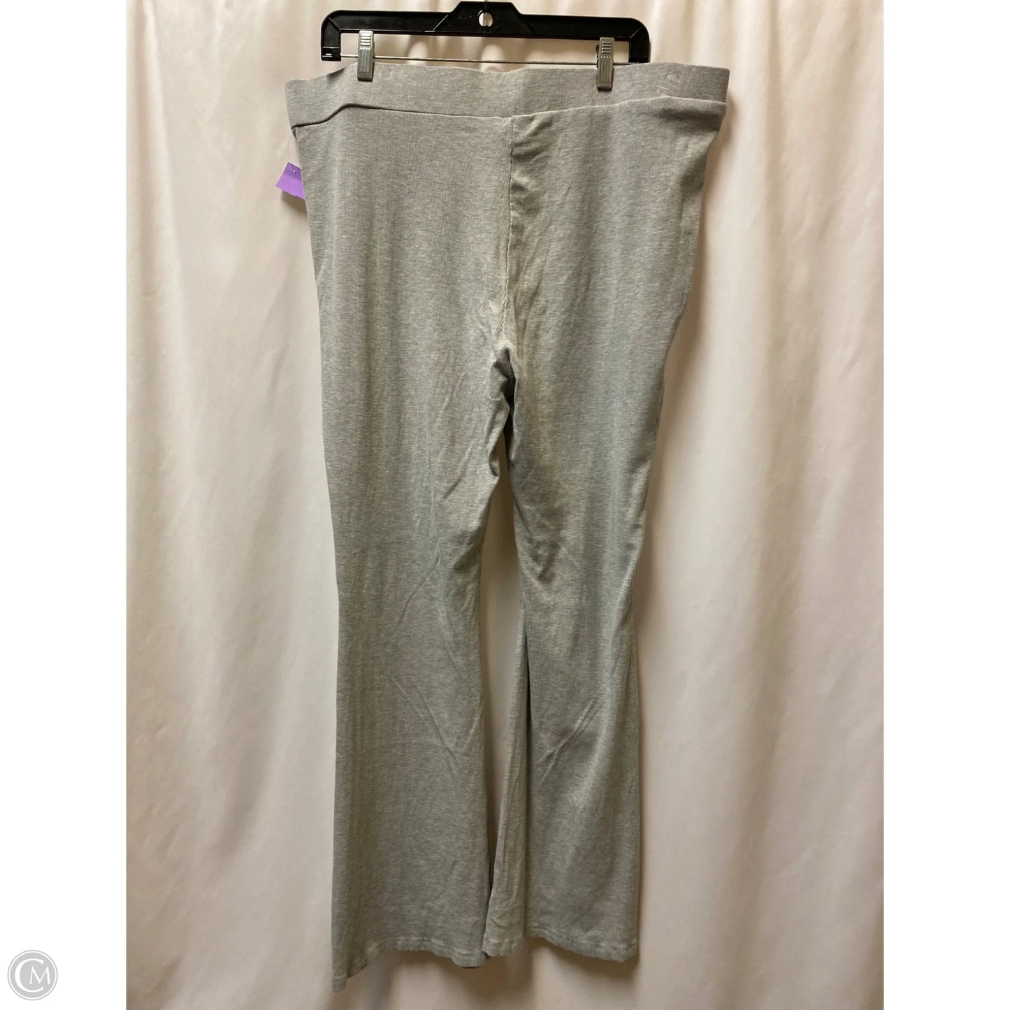 Pants Lounge By Clothes Mentor In Grey, Size: 3x