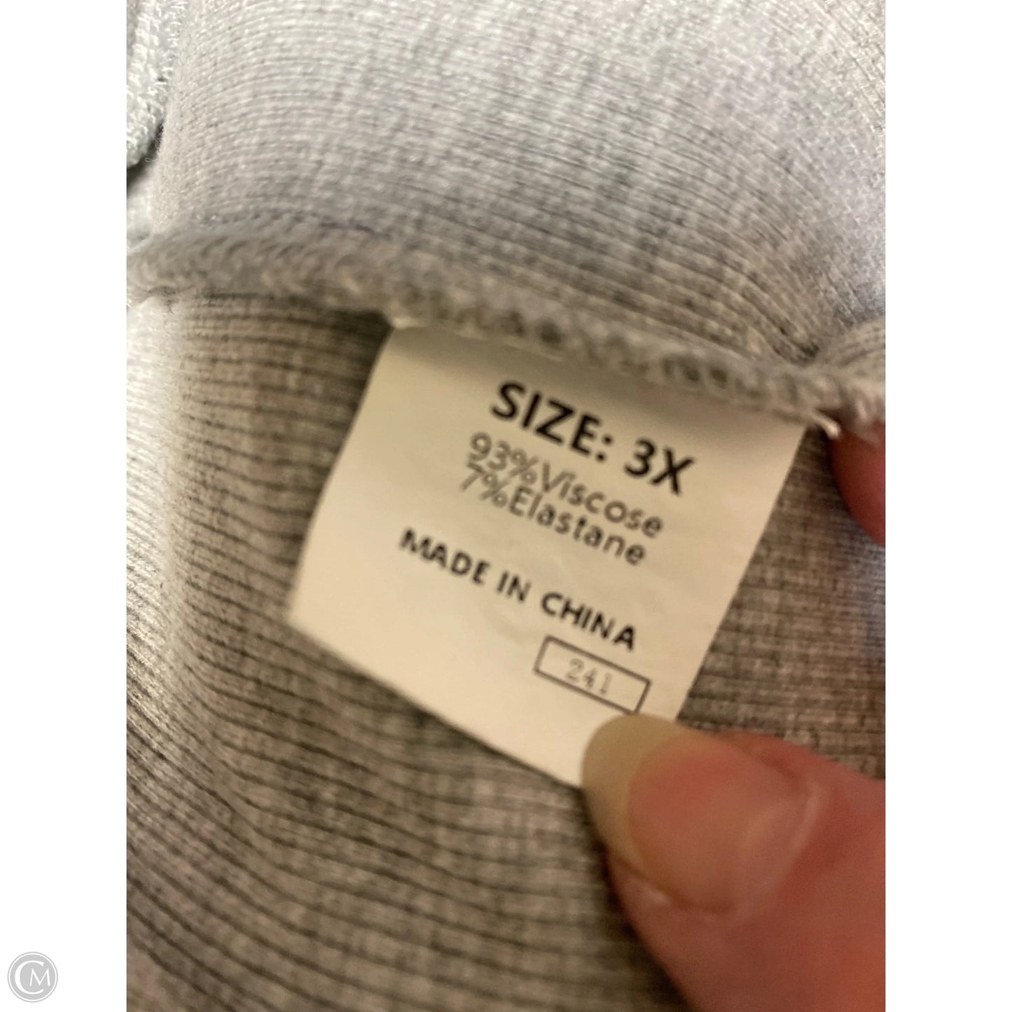 Pants Lounge By Clothes Mentor In Grey, Size: 3x
