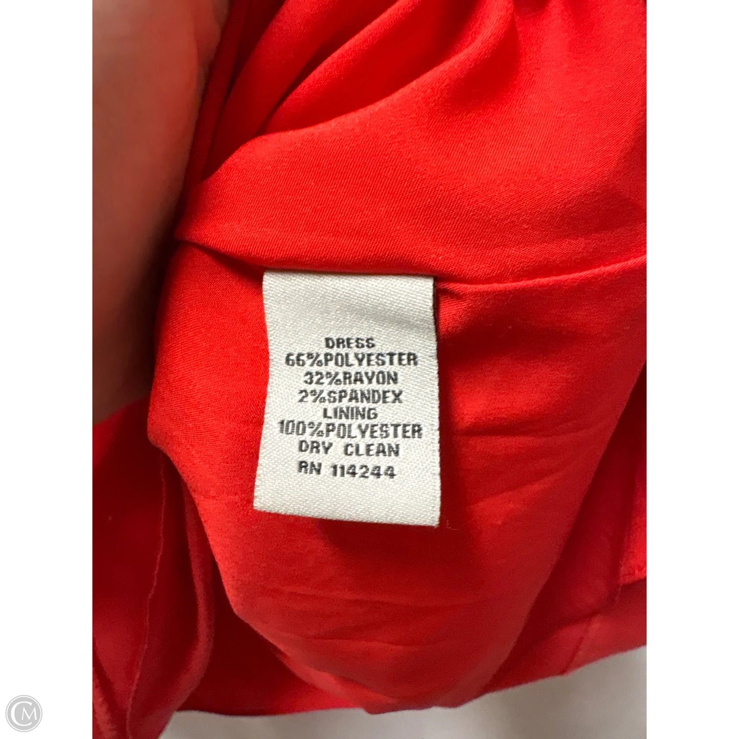 Dress Casual Midi By Eliza J In Red, Size: Xl