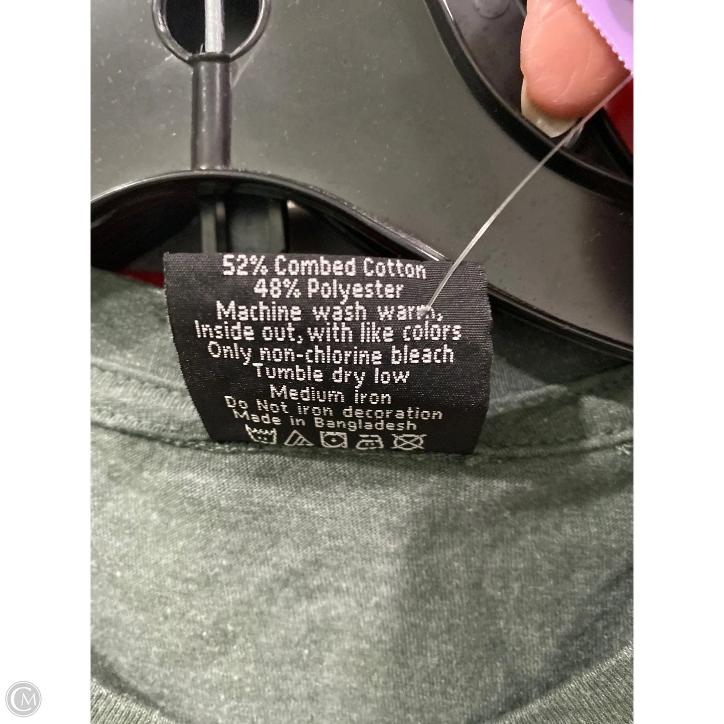 Top Short Sleeve By Clothes Mentor In Green, Size: L