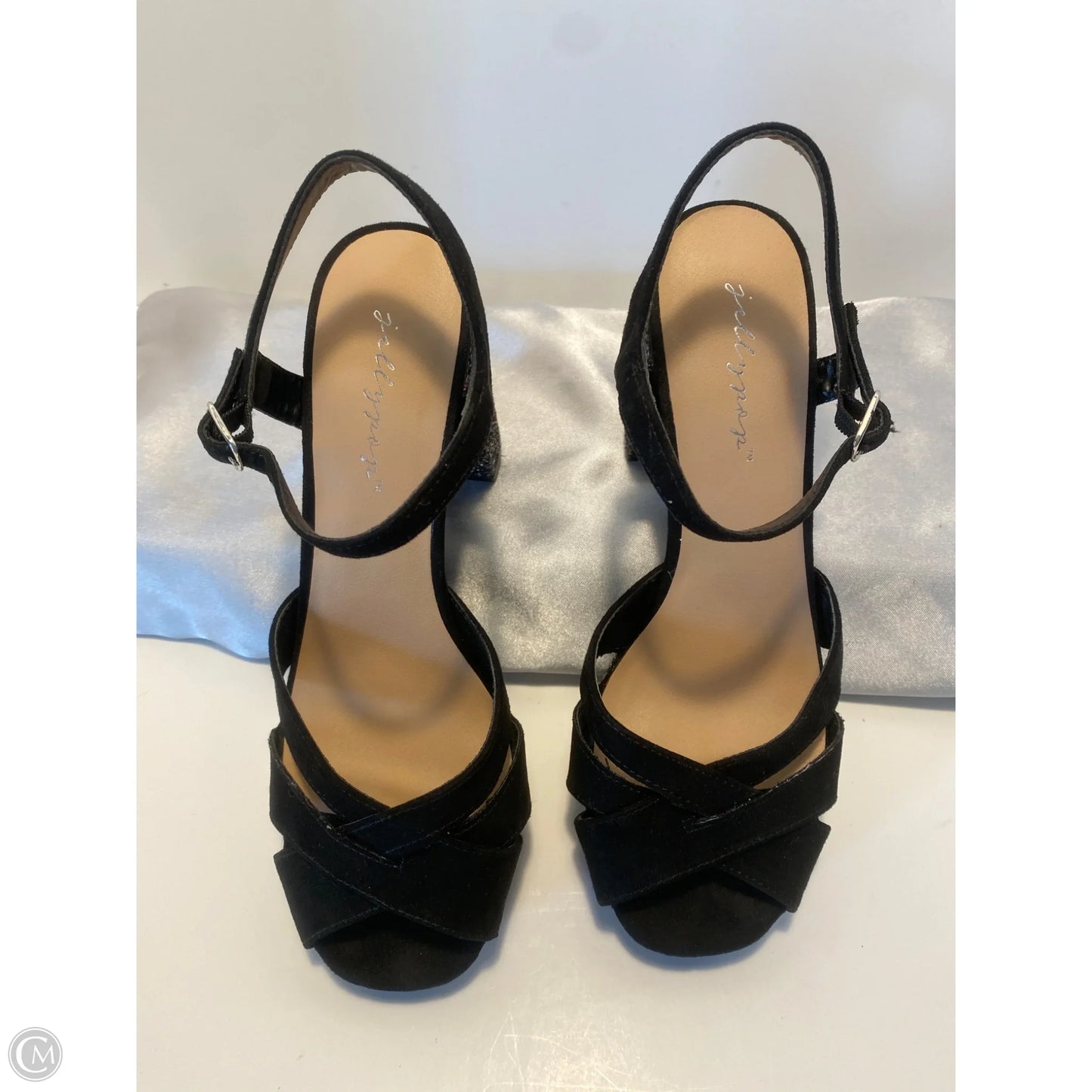 Shoes Heels Block By Jelly Pop In Black, Size: 7.5