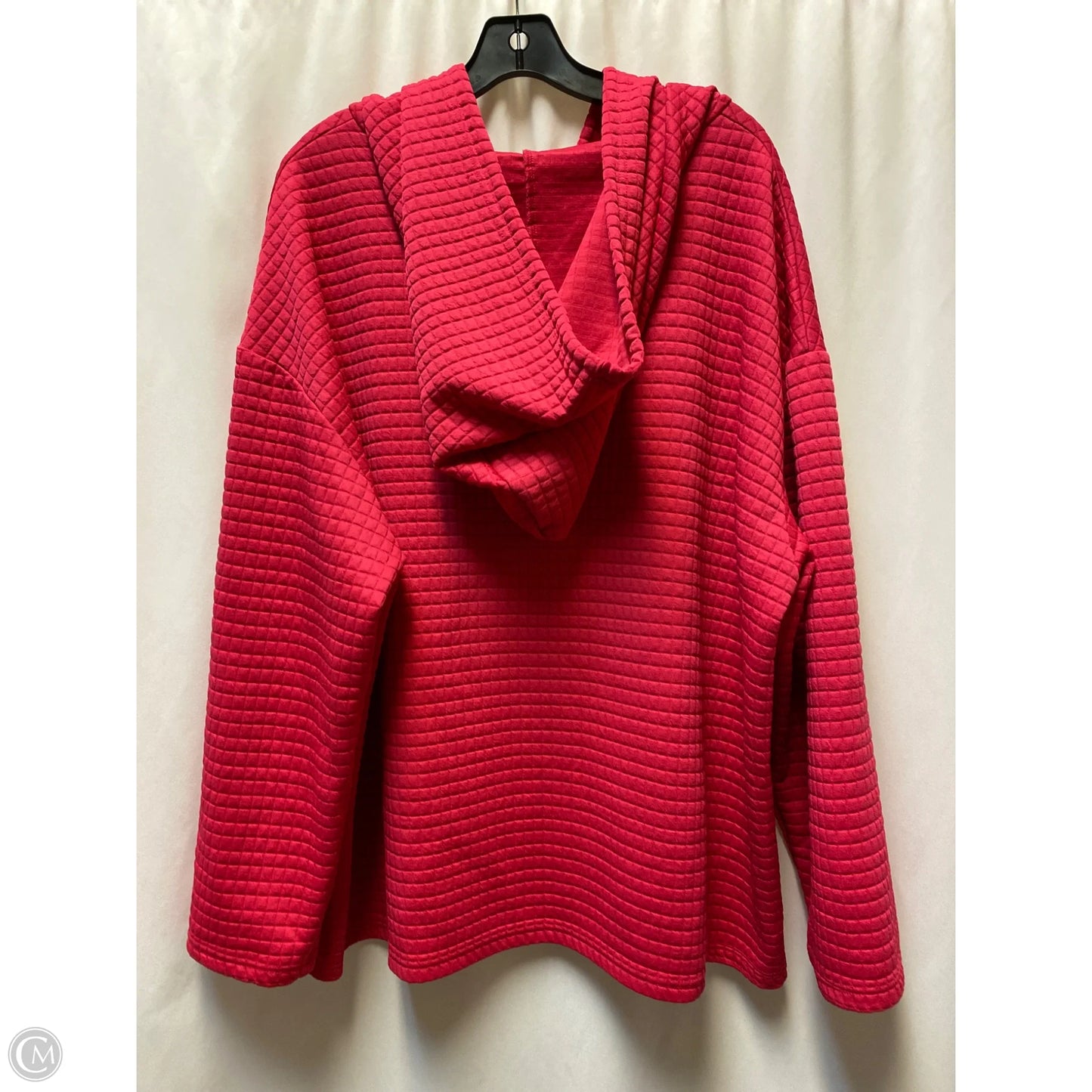 Top Long Sleeve By Clothes Mentor In Pink, Size: 4x