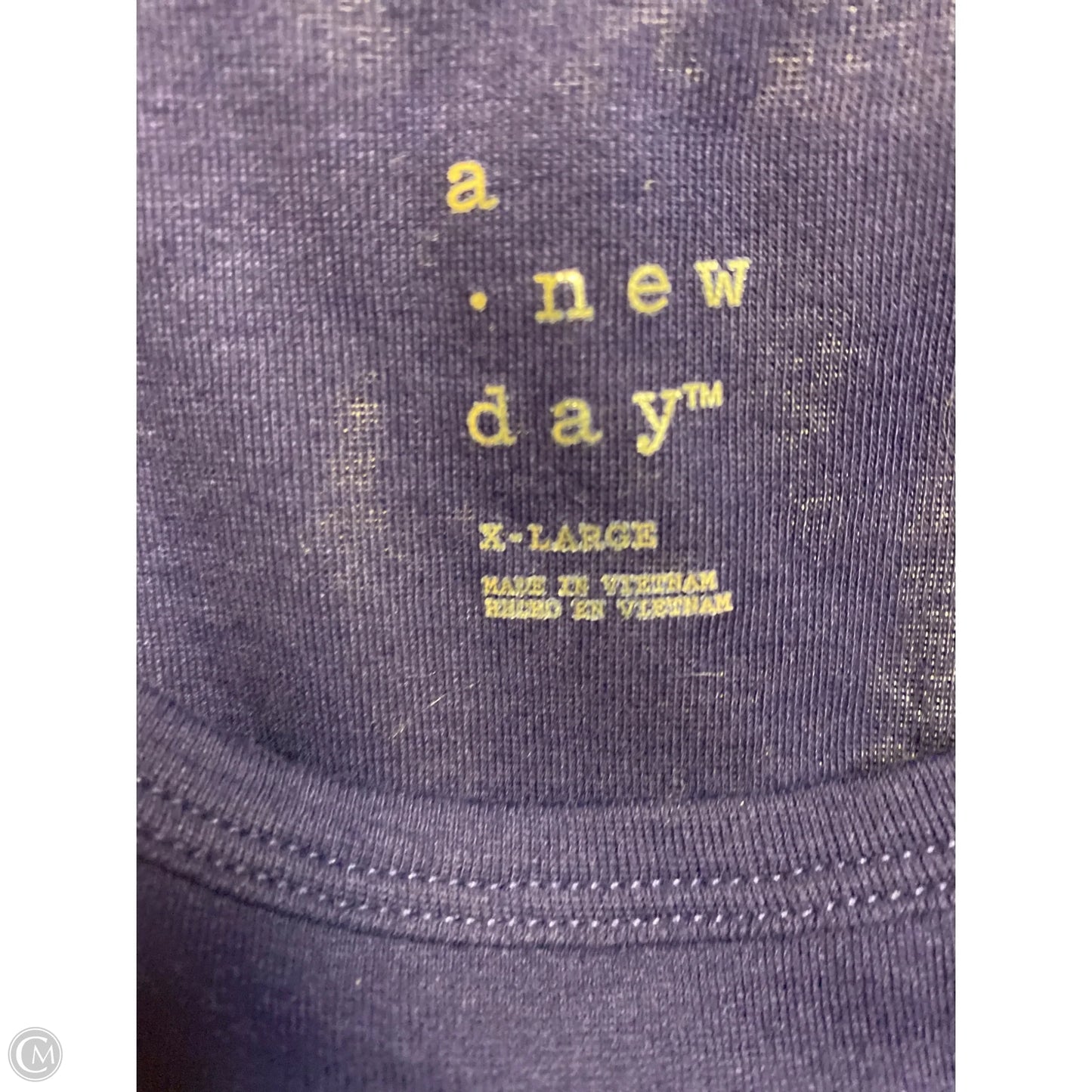 Top Sleeveless By A New Day In Purple, Size: Xl
