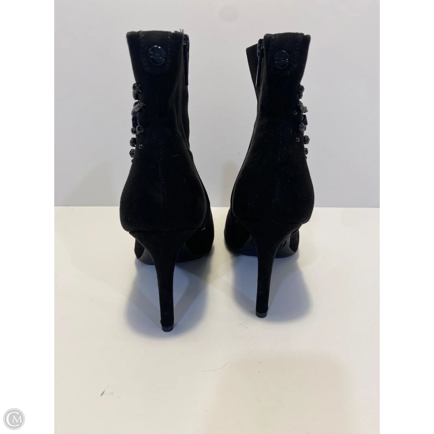 Boots Ankle Heels By Sam Edelman In Black, Size: 8