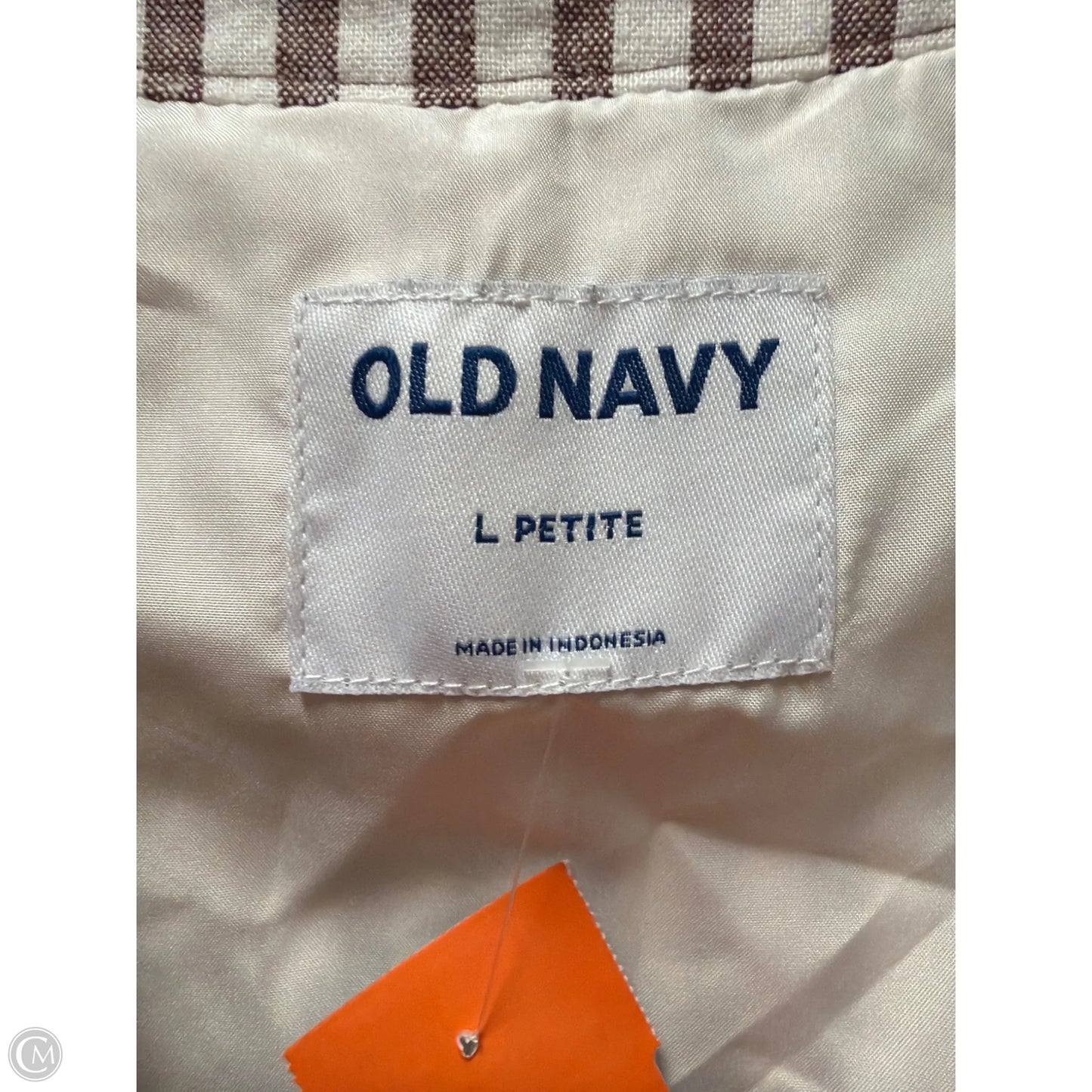 Top Sleeveless By Old Navy In Brown, Size: Lp