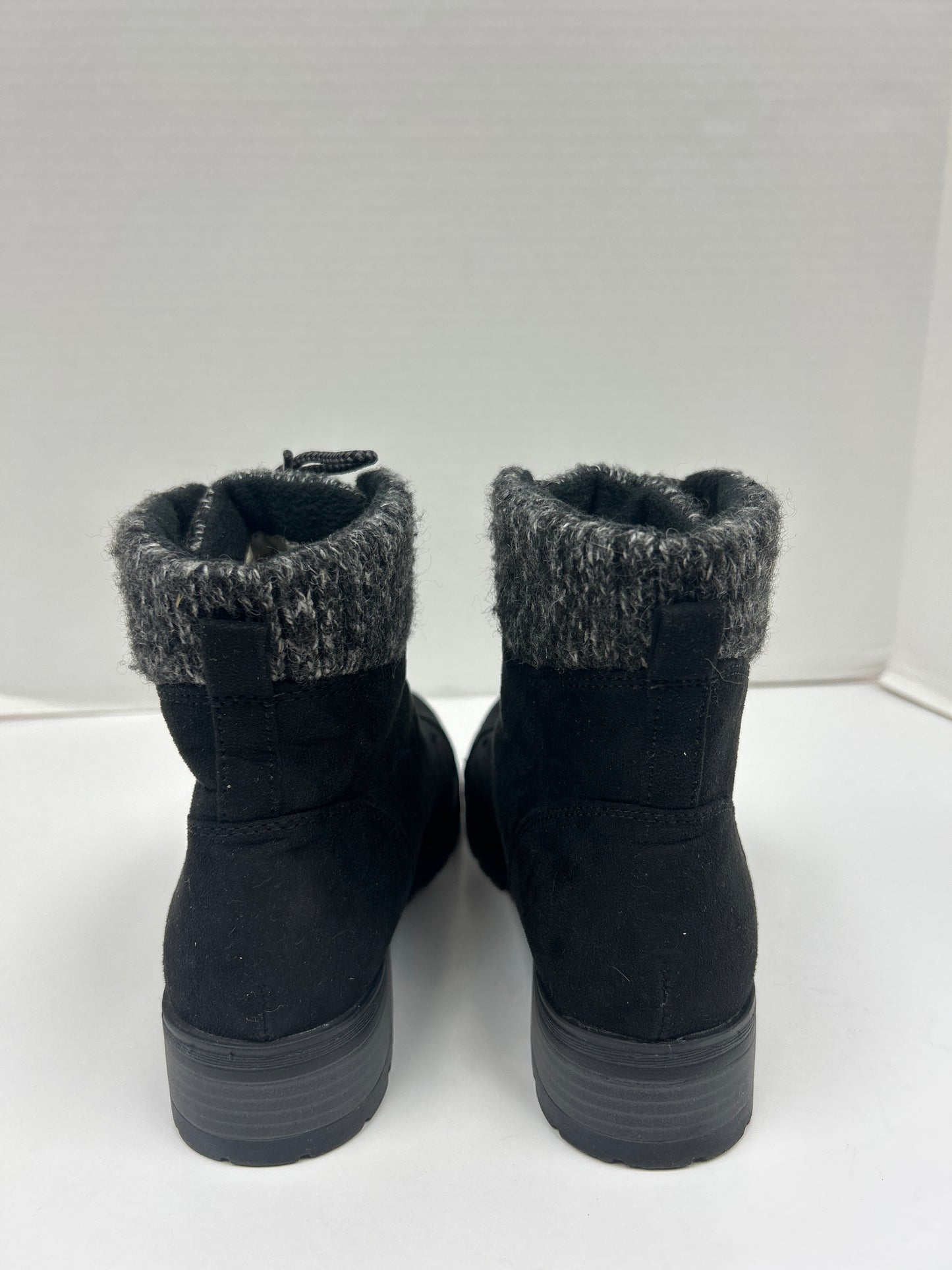 Boots Ankle Flats By Universal Thread In Black, Size: 7