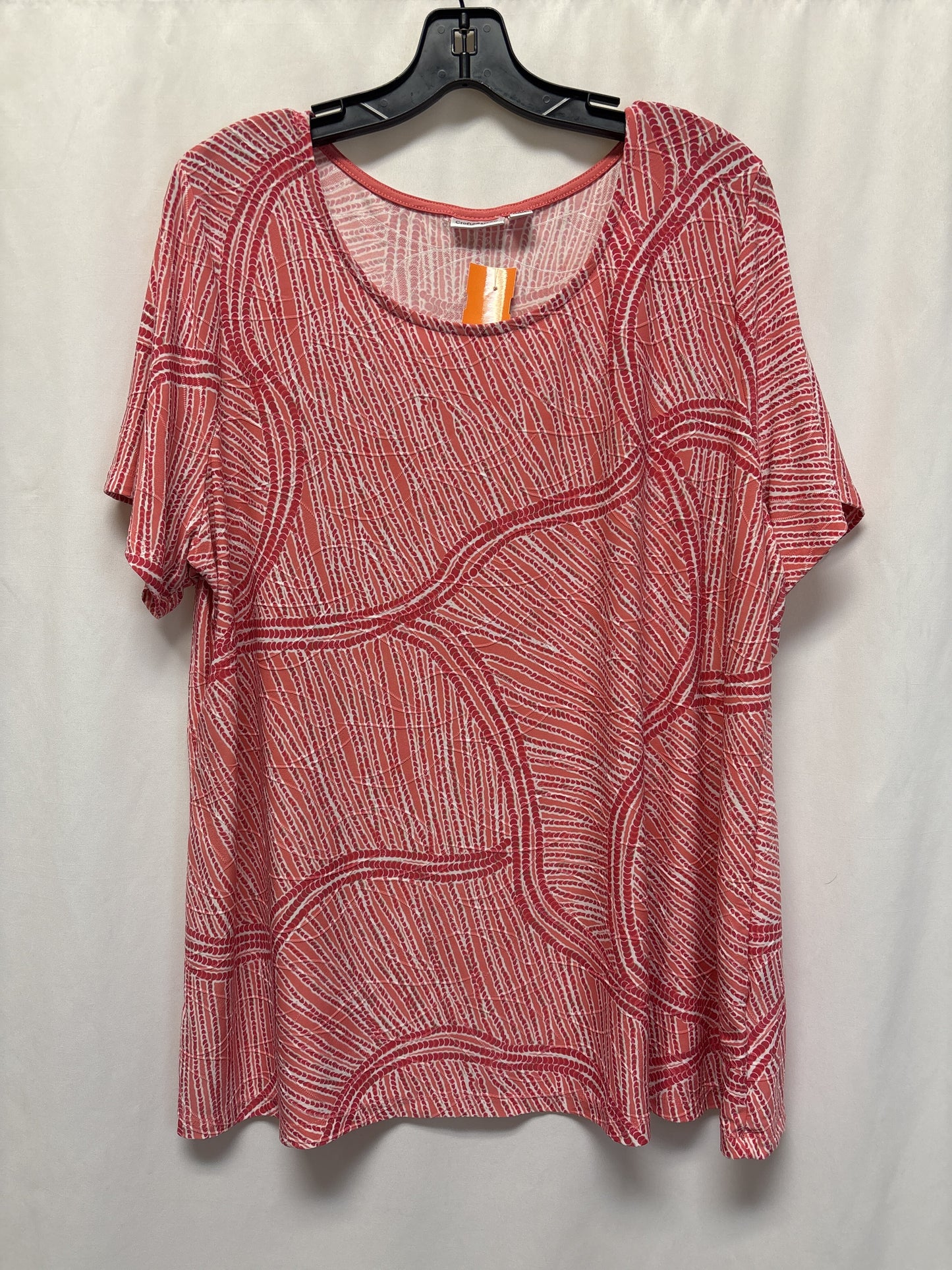 Top Short Sleeve By Croft And Barrow Size: 1x