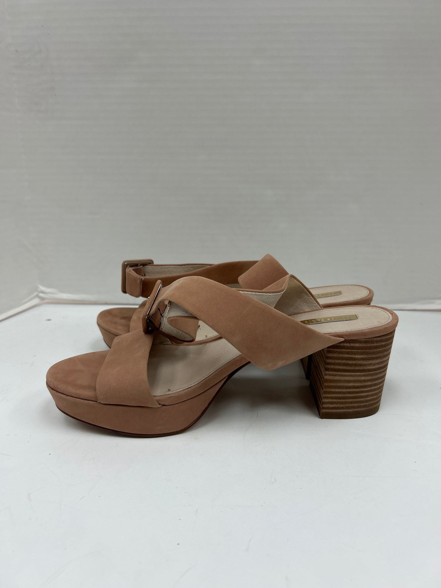 Sandals Heels Block By Louise Et Cie Size: 11