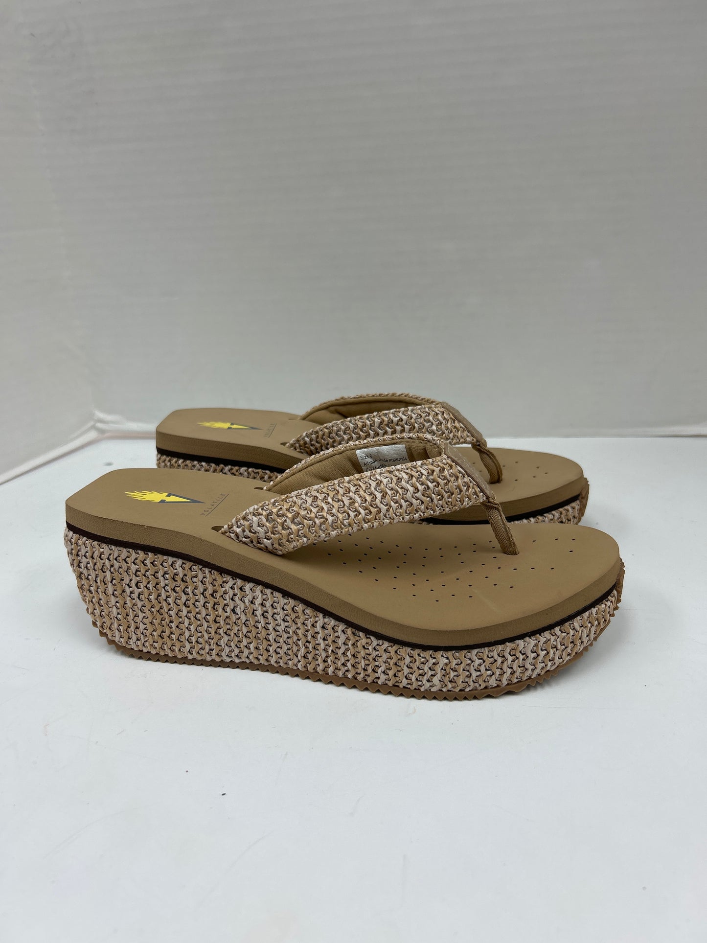 Sandals Flats By Volatile Size: 8