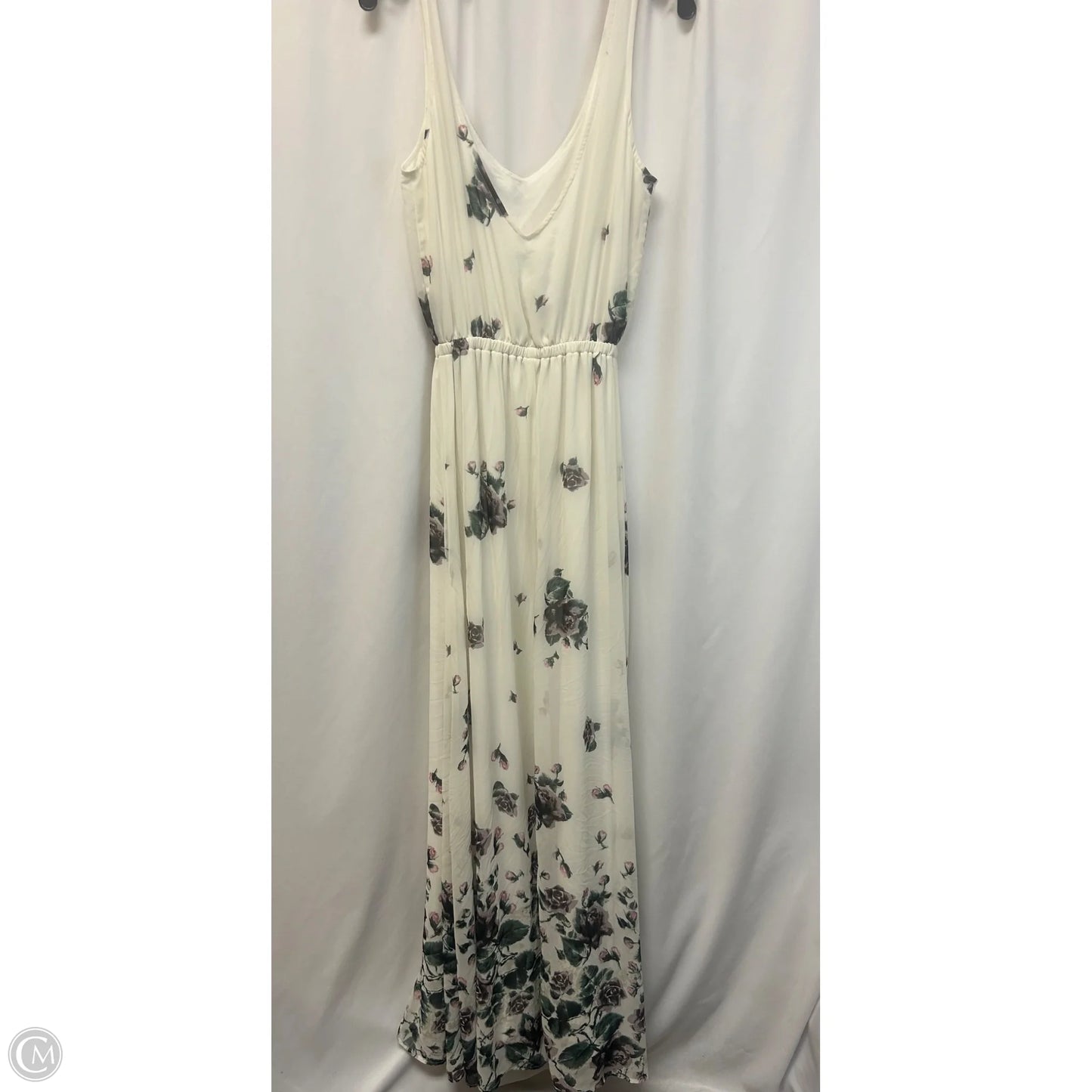Dress Casual Maxi By Mumu In White, Size: M