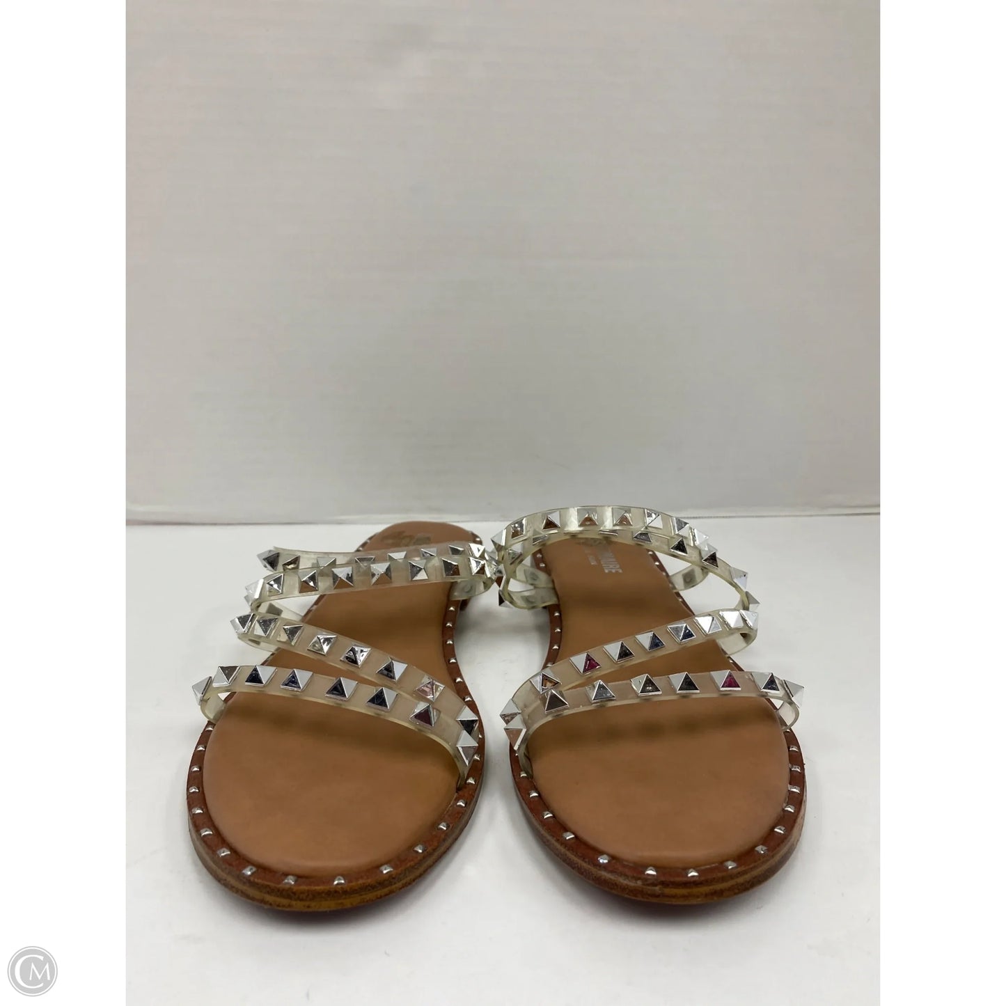 Sandals Flats By Cushionaire In Clear, Size: 8.5