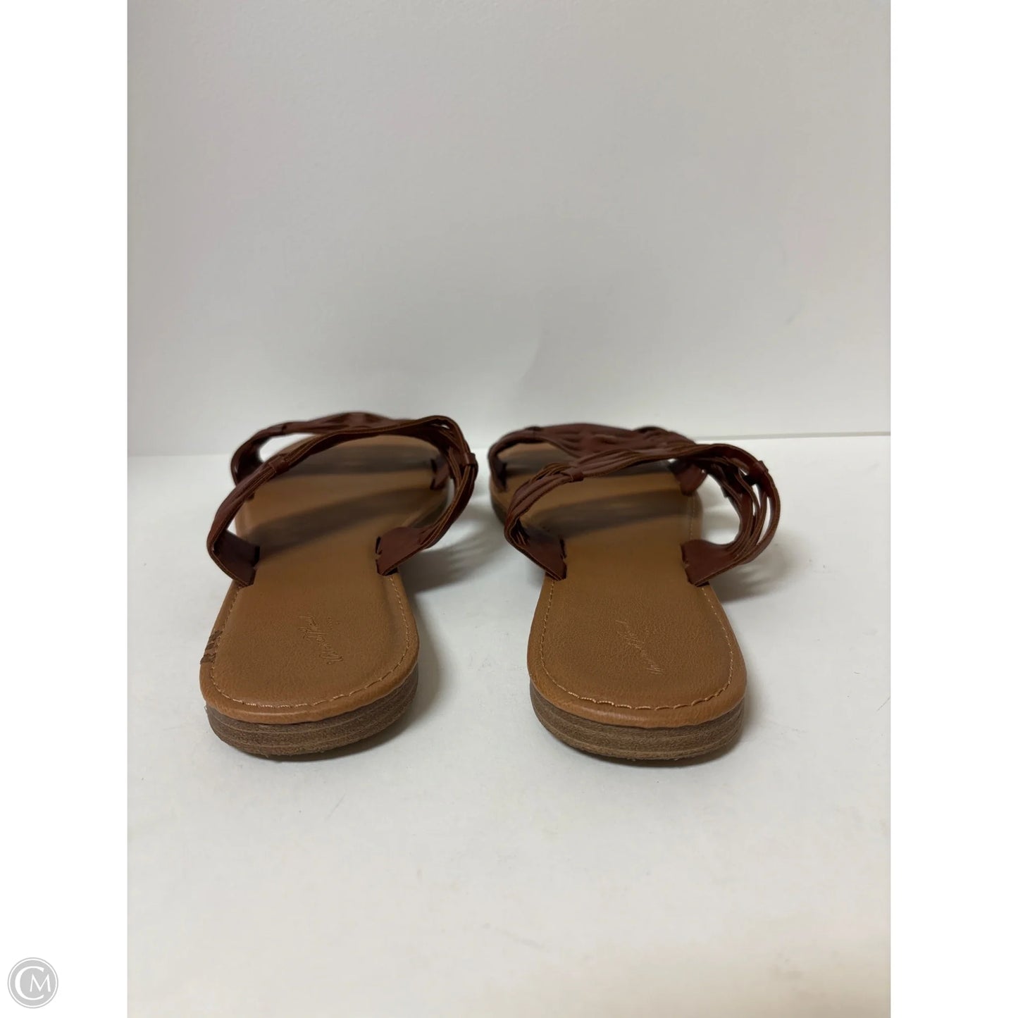 Sandals Flats By Universal Thread In Brown, Size: 11