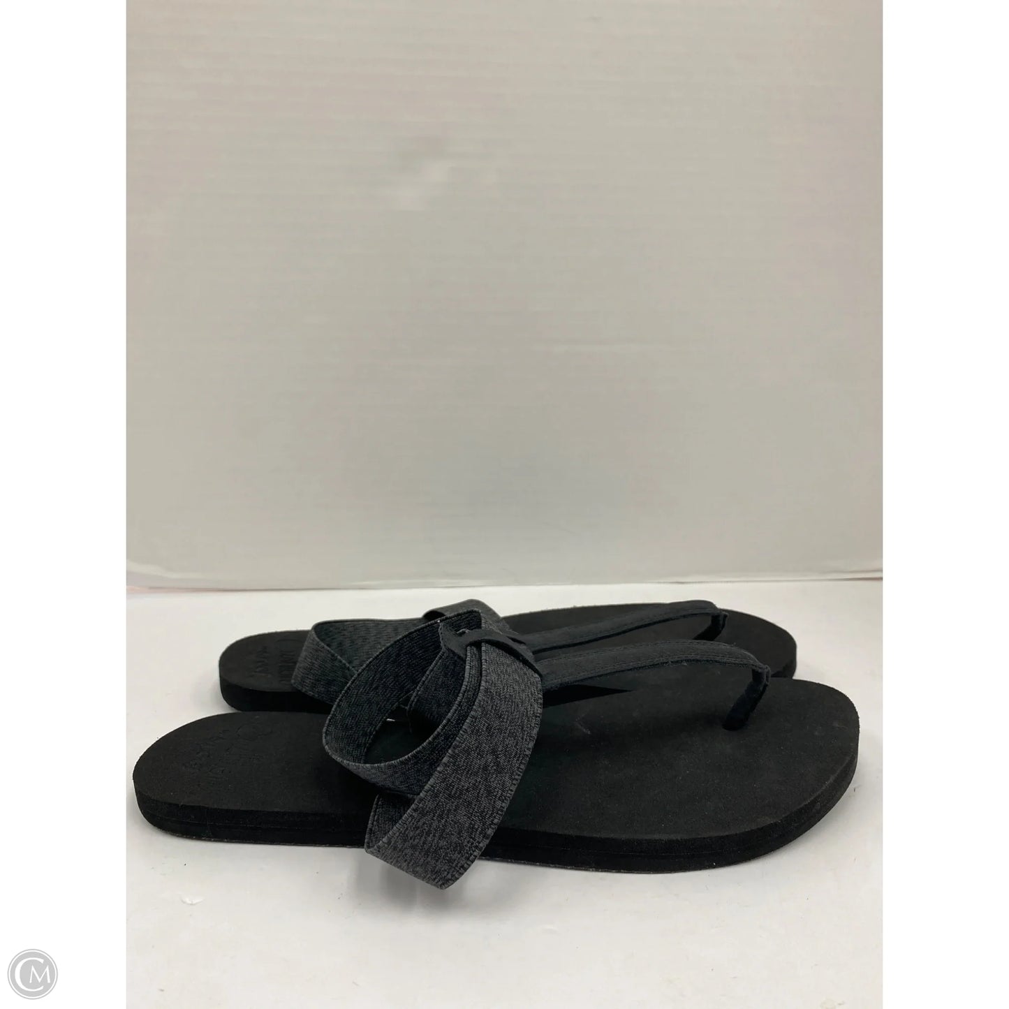 Sandals Flip Flops By Reef In Black, Size: 10