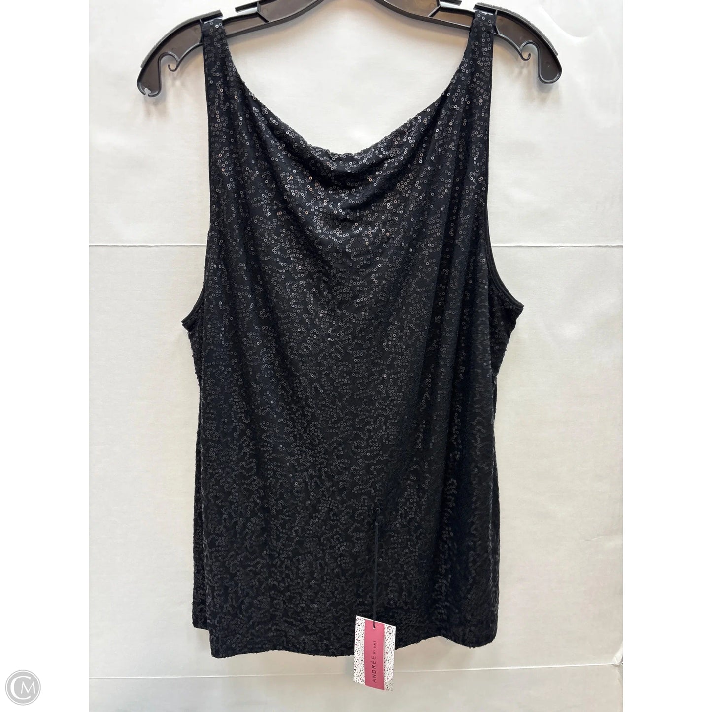 Tank Top By Talbots In Black, Size: Xl