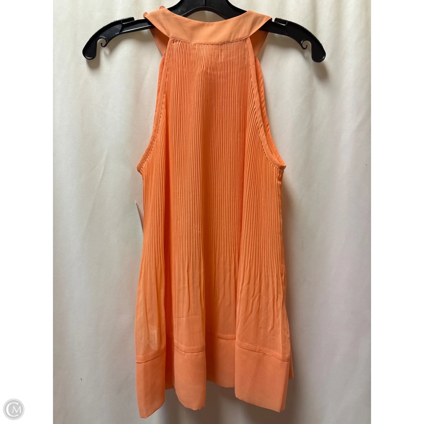 Top Sleeveless By Clothes Mentor In Peach, Size: S