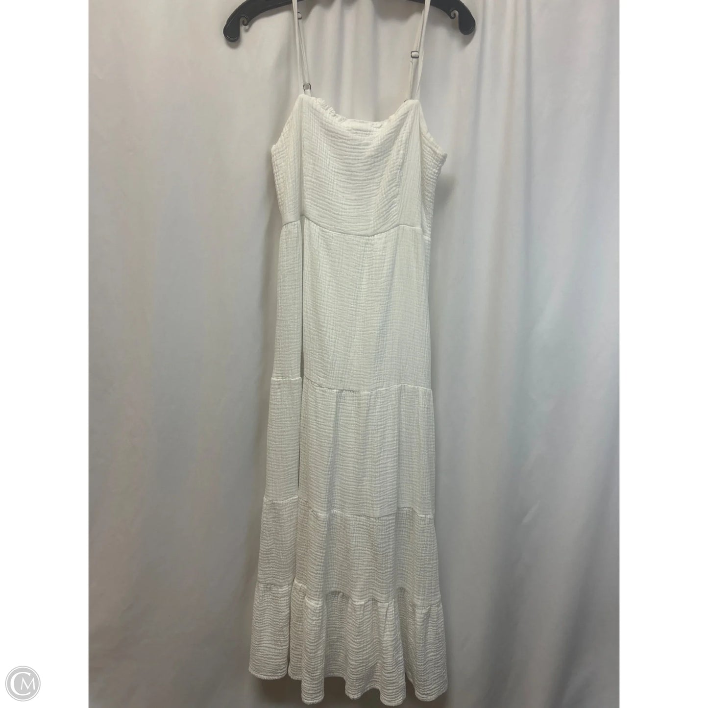 Dress Casual Maxi By Knox Rose In White, Size: M