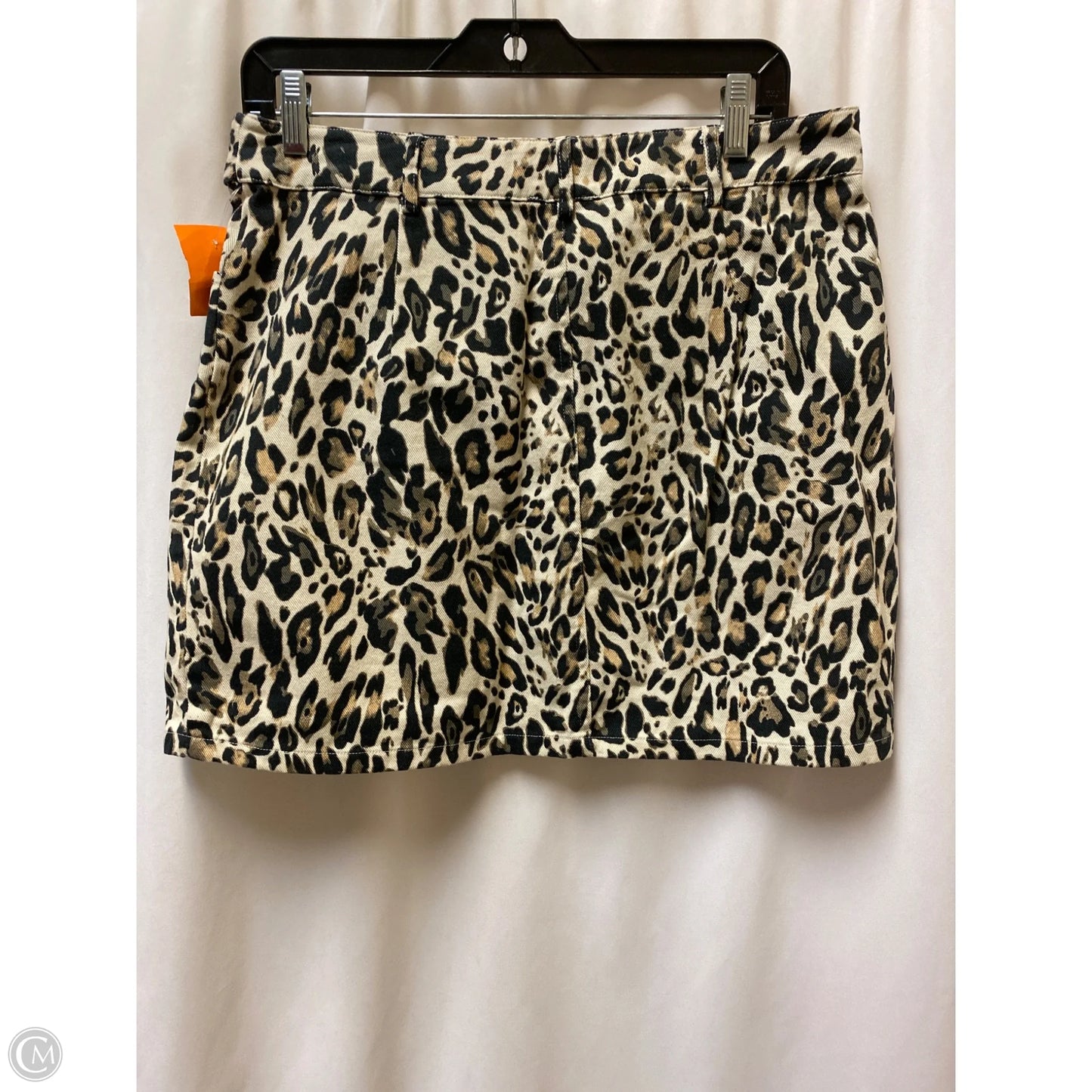 Skirt Mini & Short By Mi Ami In Animal Print, Size: Xl