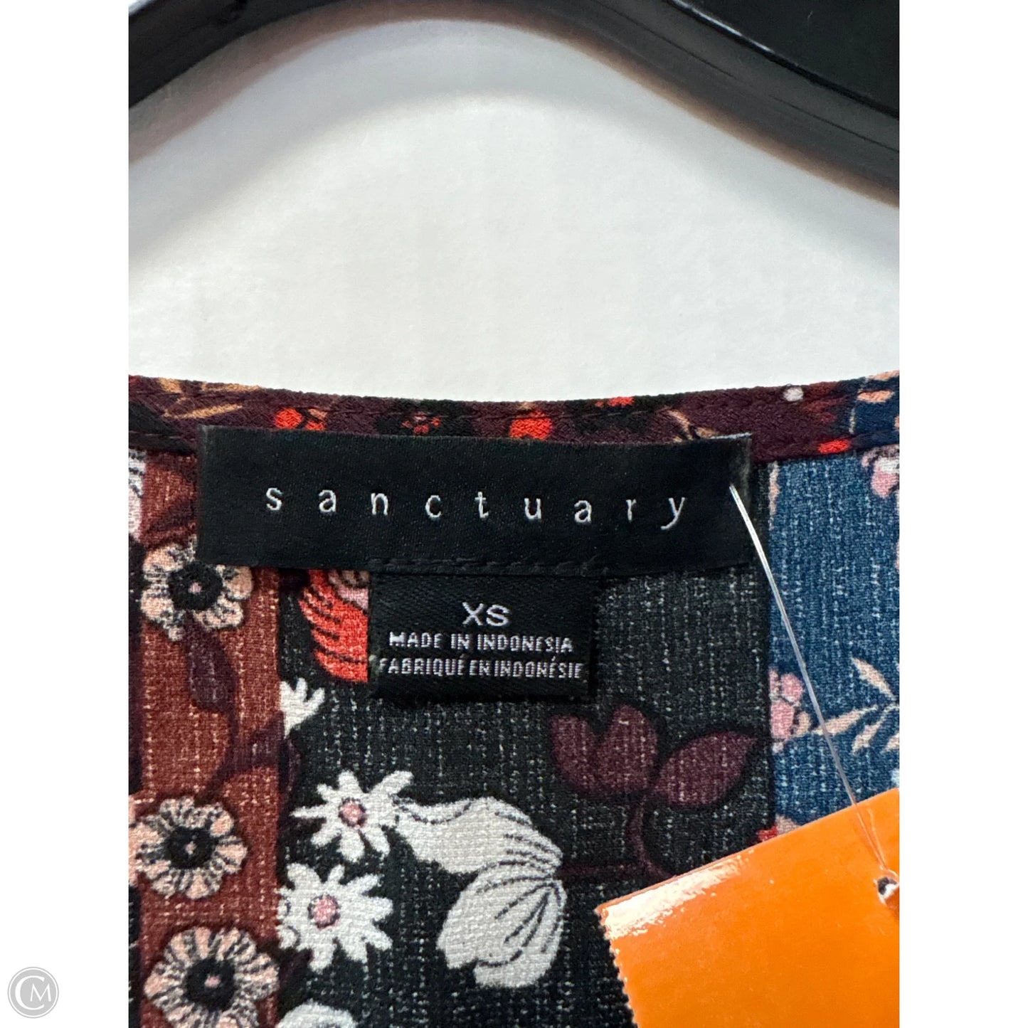 Top Short Sleeve By Sanctuary In Maroon, Size: Xs