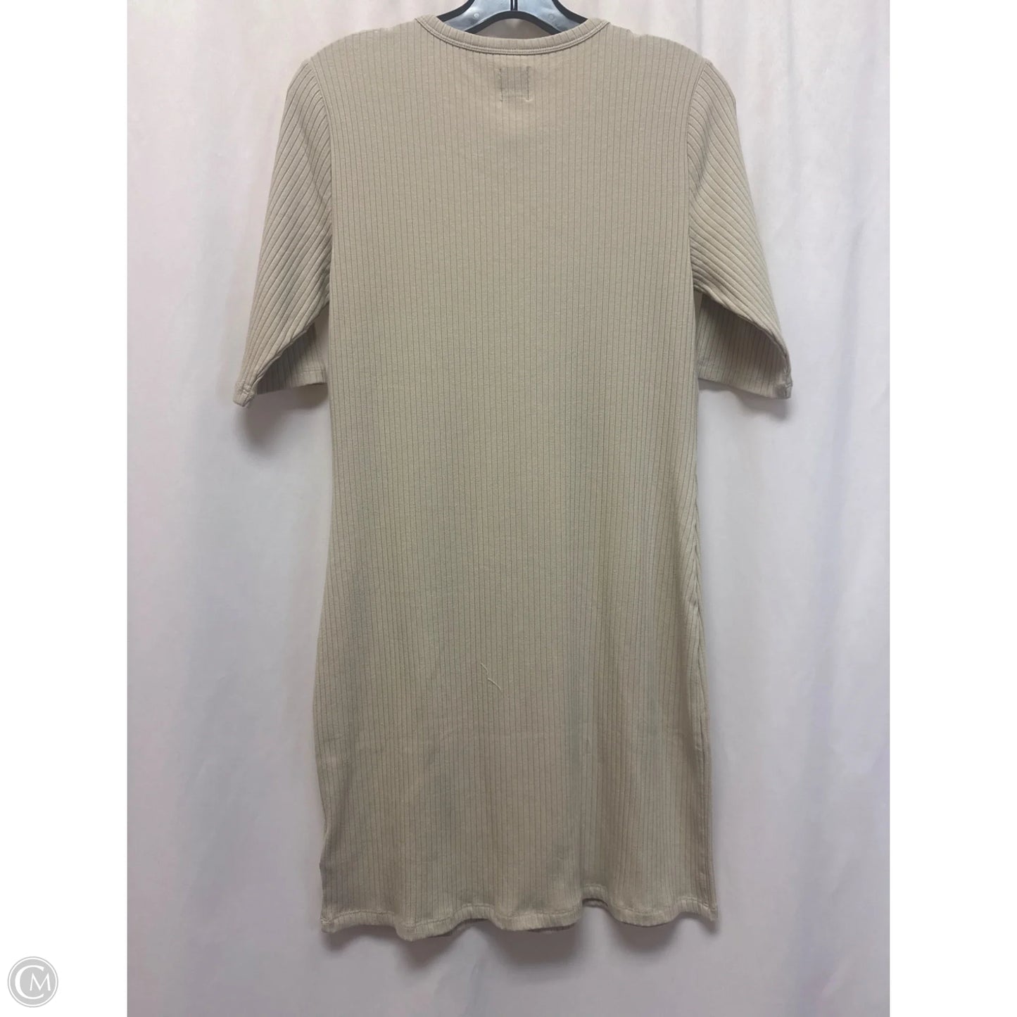 Dress Casual Midi By Gap In Beige, Size: M