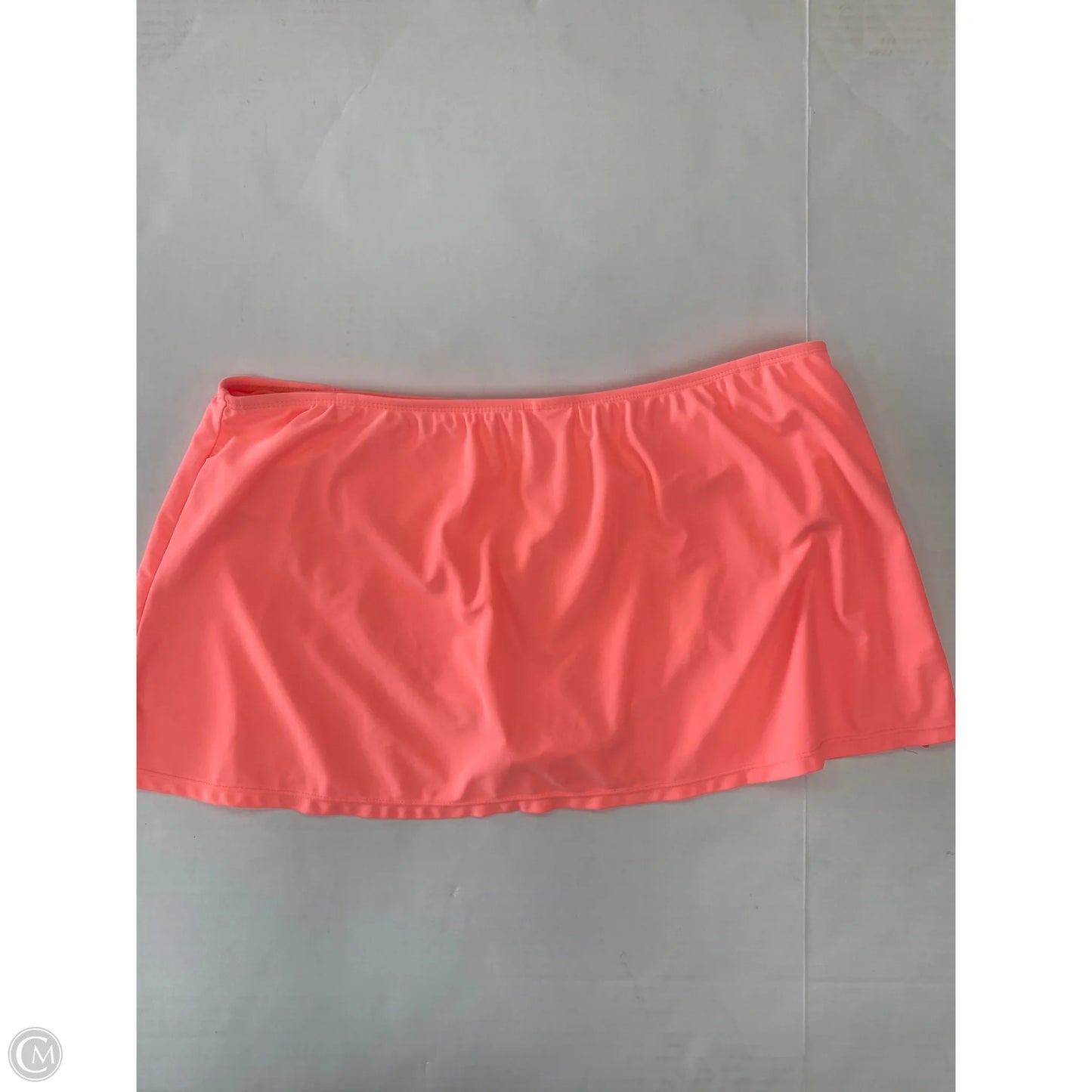 Swimsuit Bottom By Time And Tru In Orange, Size: Xl