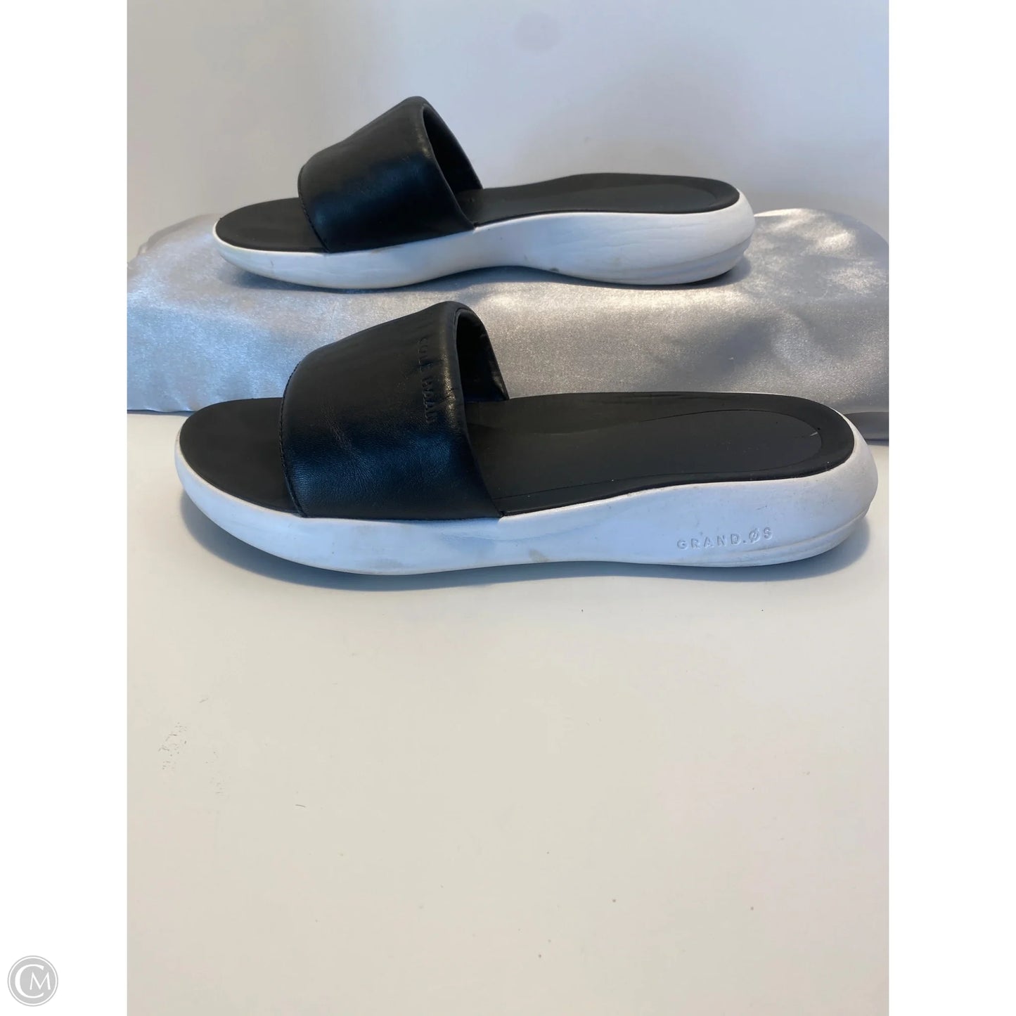 Sandals Flats By Cole-haan In Black, Size: 8.5