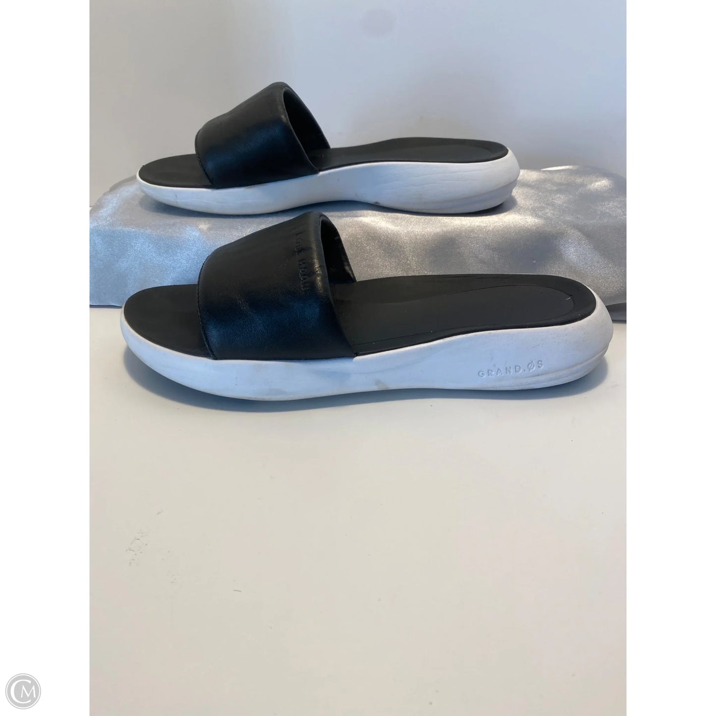 Sandals Flats By Cole-haan In Black, Size: 8.5