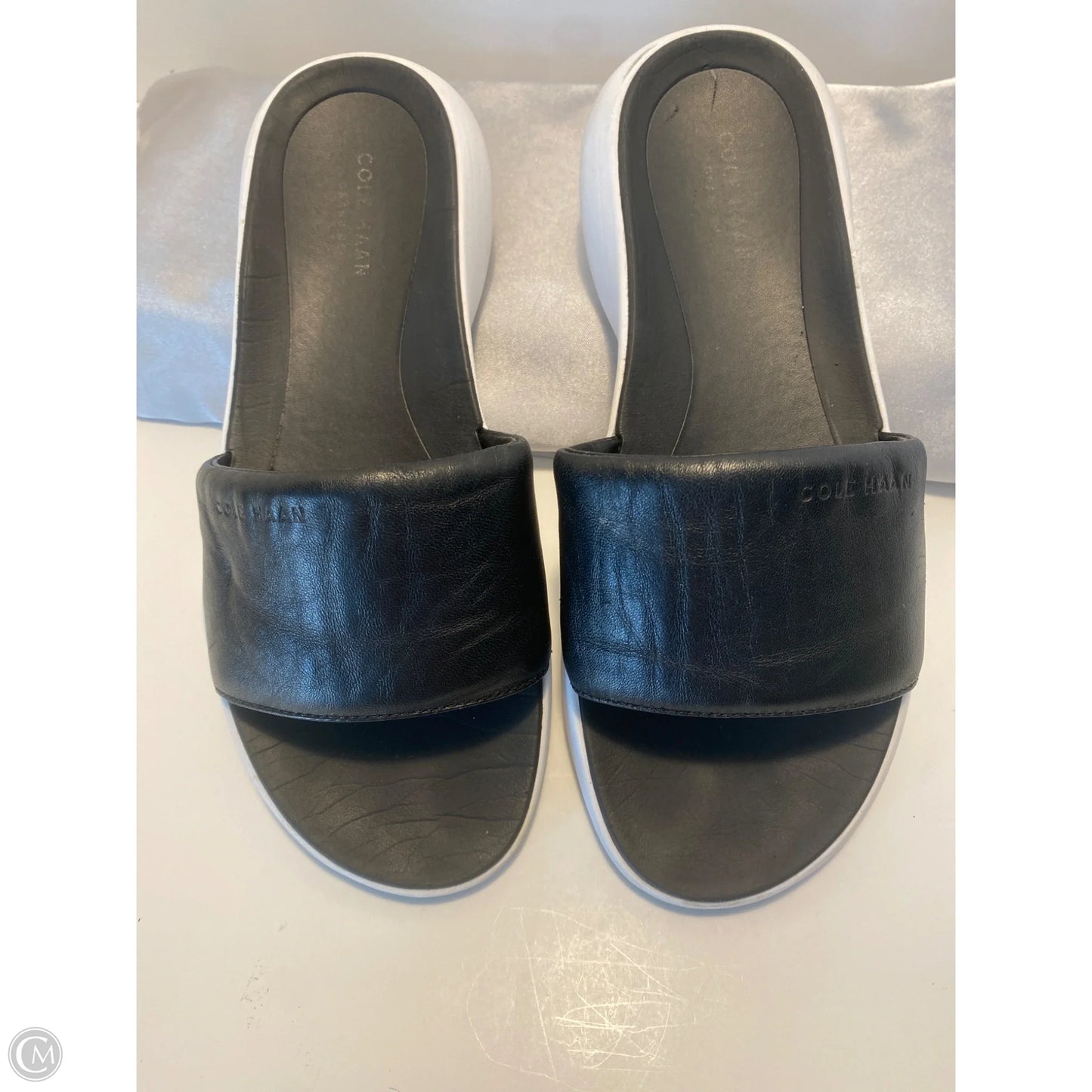 Sandals Flats By Cole-haan In Black, Size: 8.5