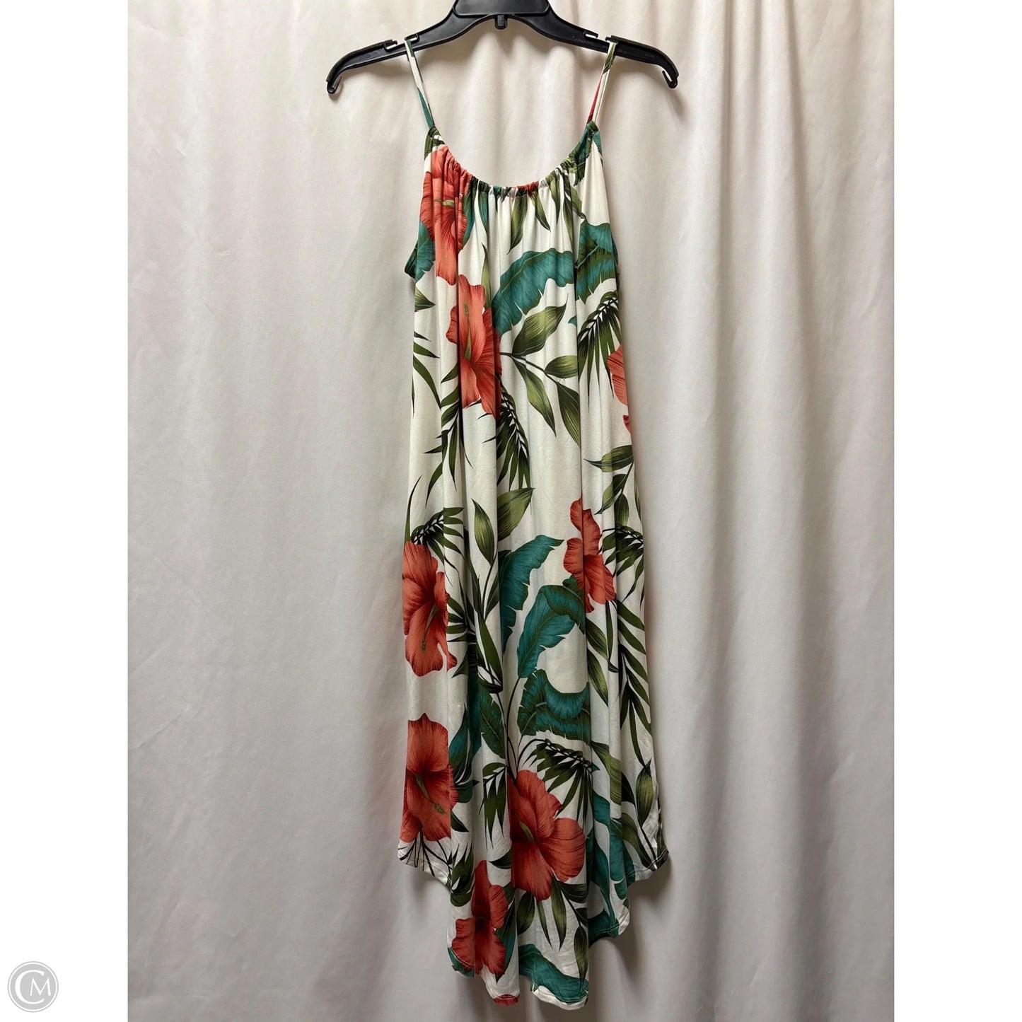 Dress Casual Midi By Clothes Mentor In White, Size: M